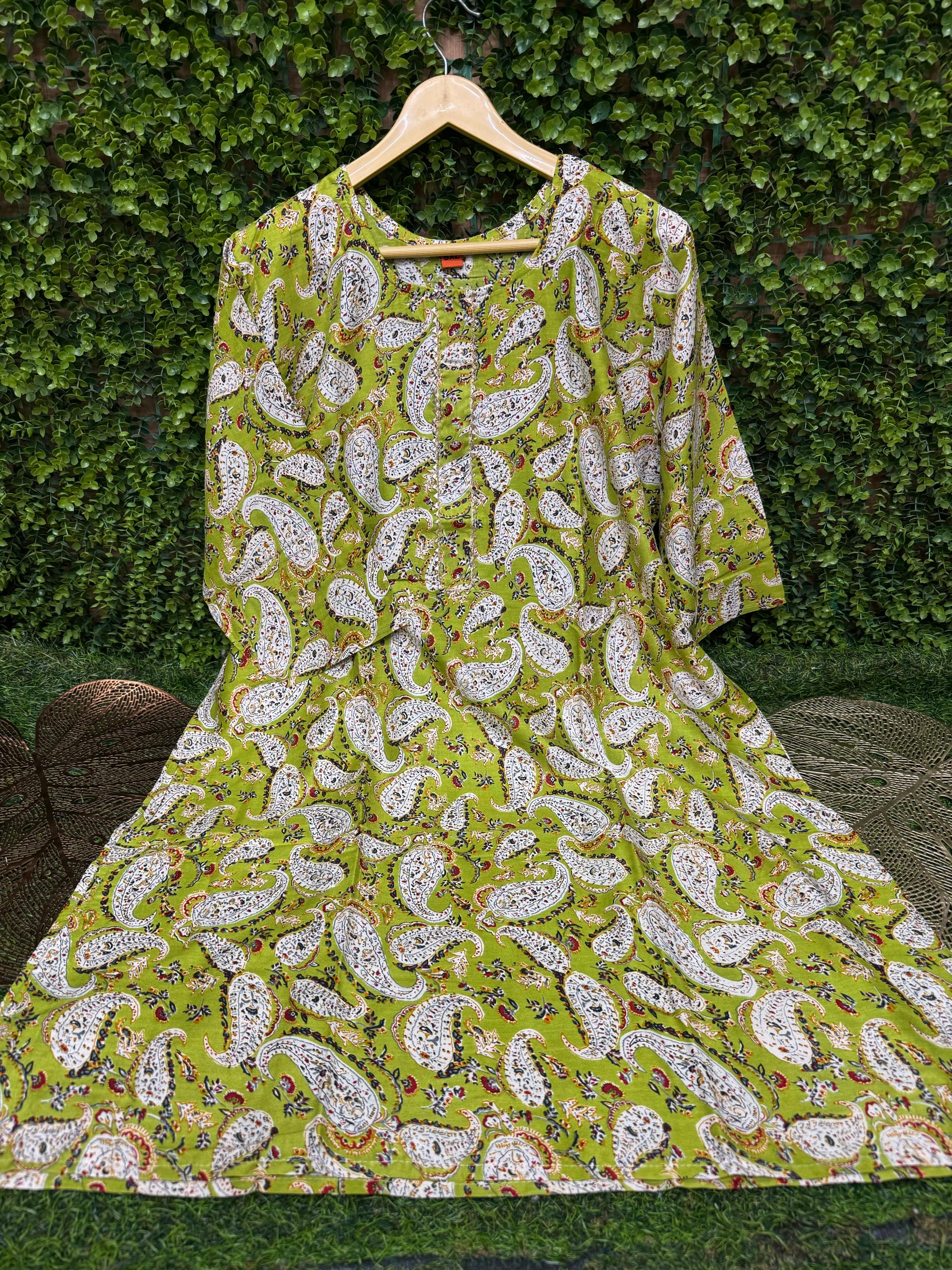 PLUS SIZE - SIDE OPEN KURTIS