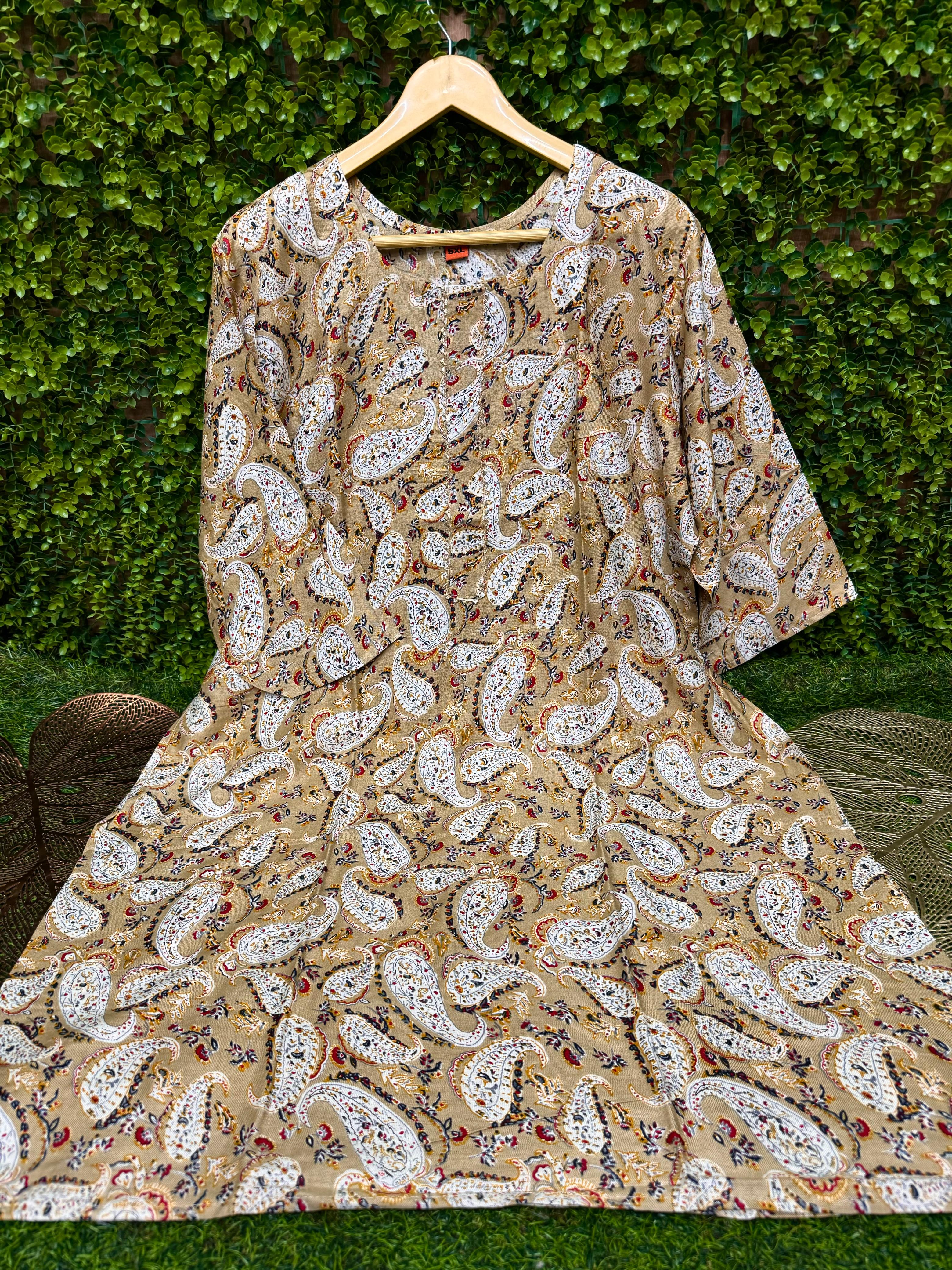 PLUS SIZE - SIDE OPEN KURTIS