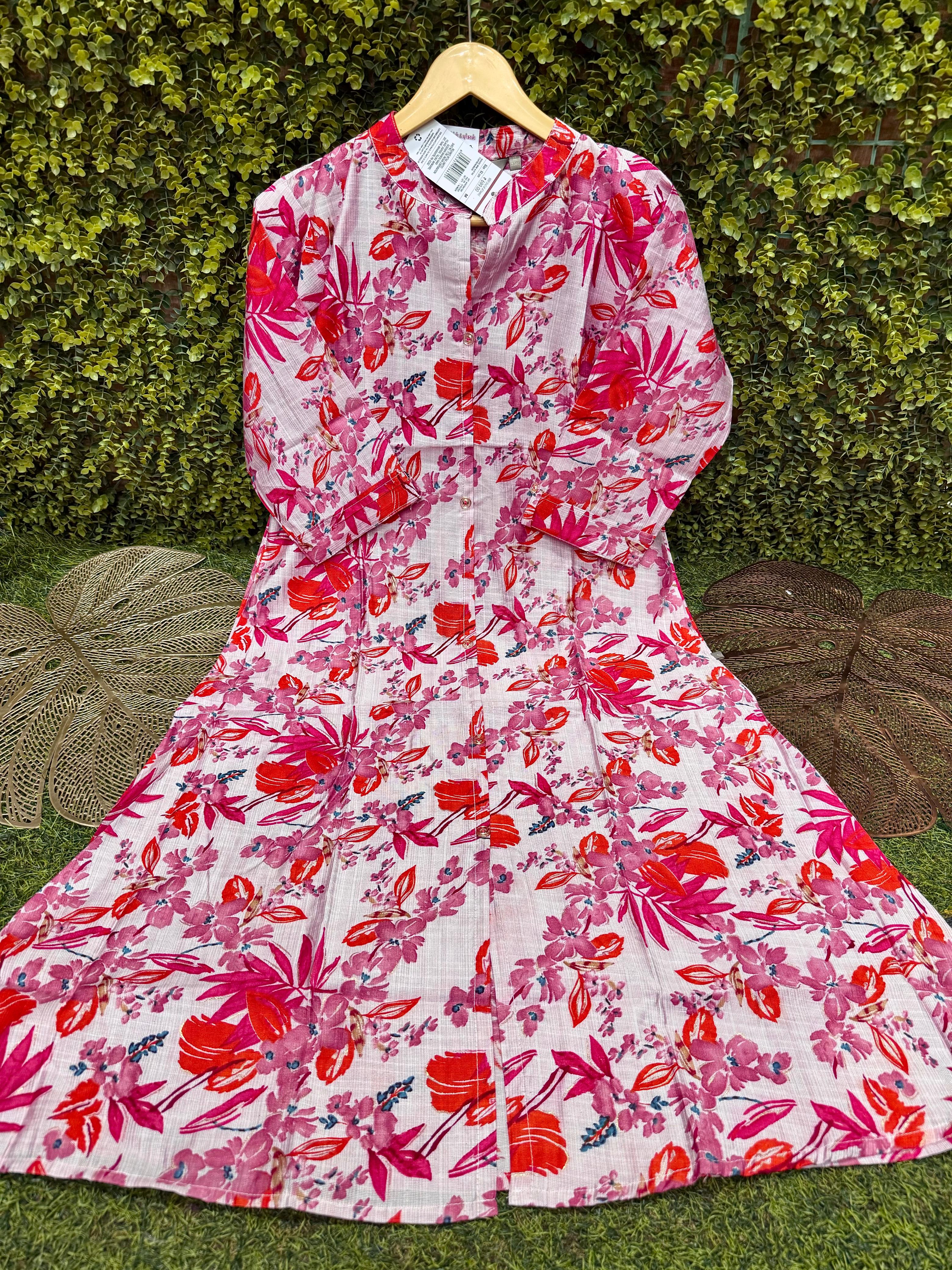 A - LINE UMBRELLA KURTIS