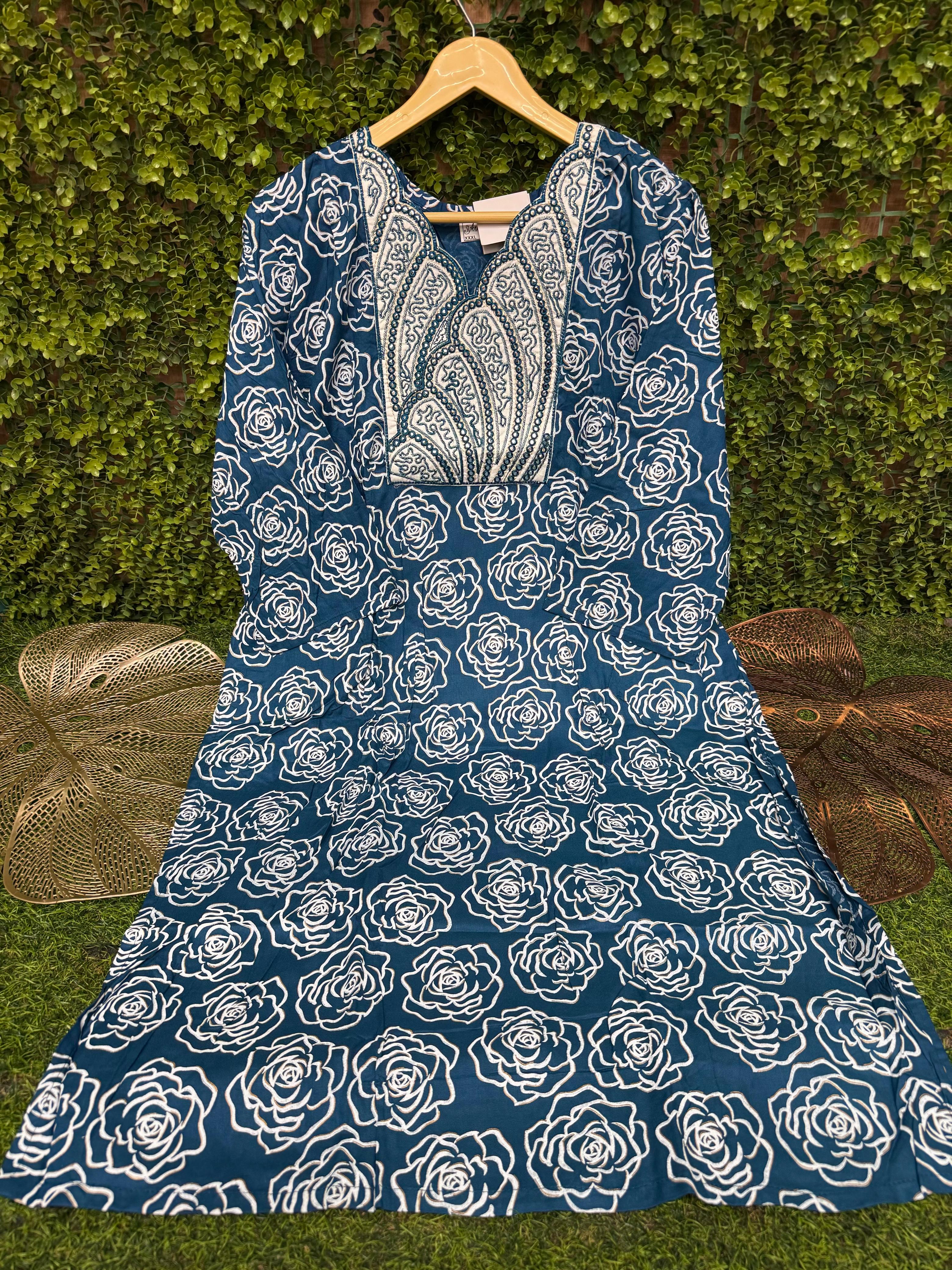 PLUS SIZE - SIDE OPEN KURTIS