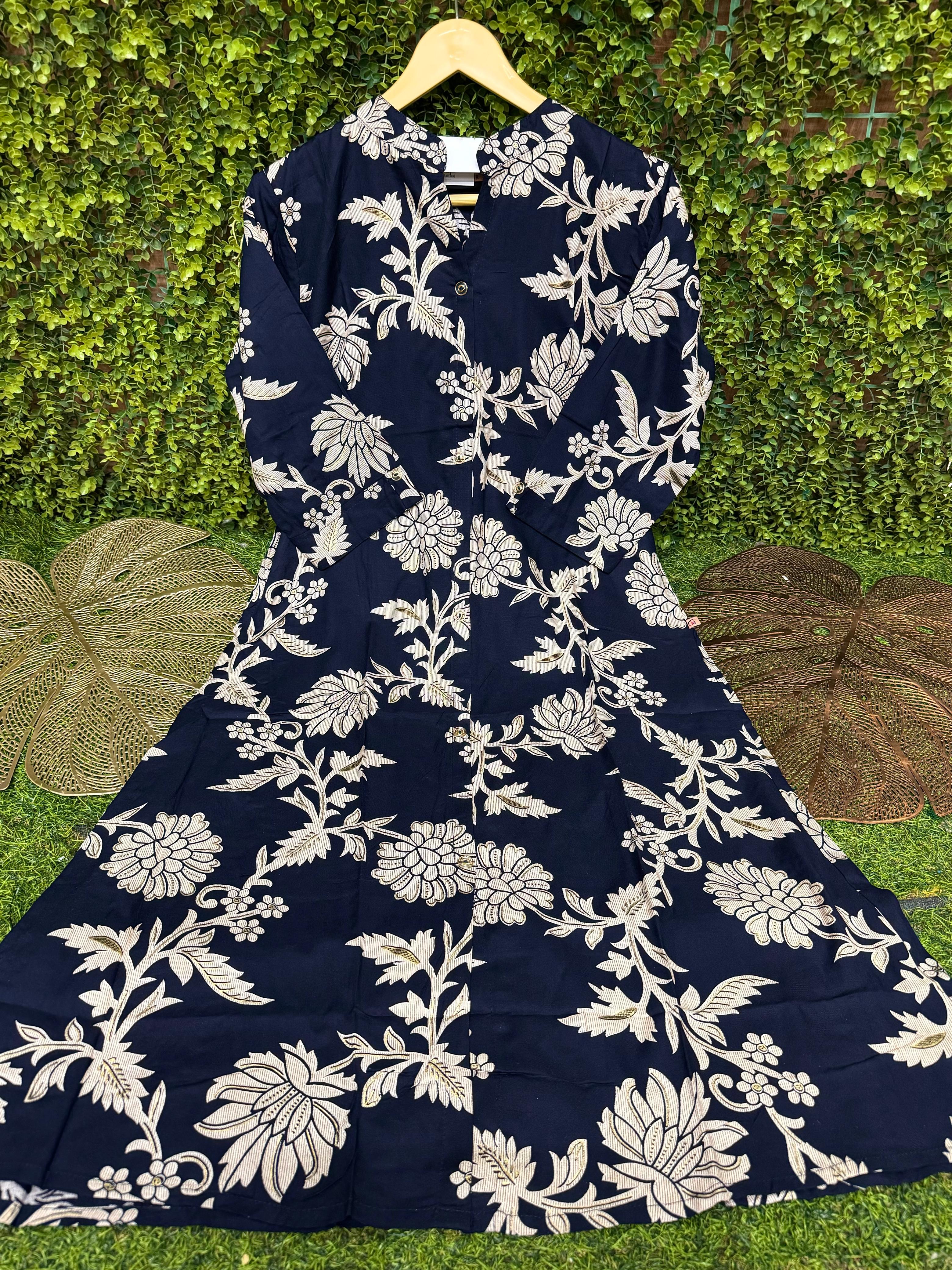 A - LINE UMBRELLA KURTIS