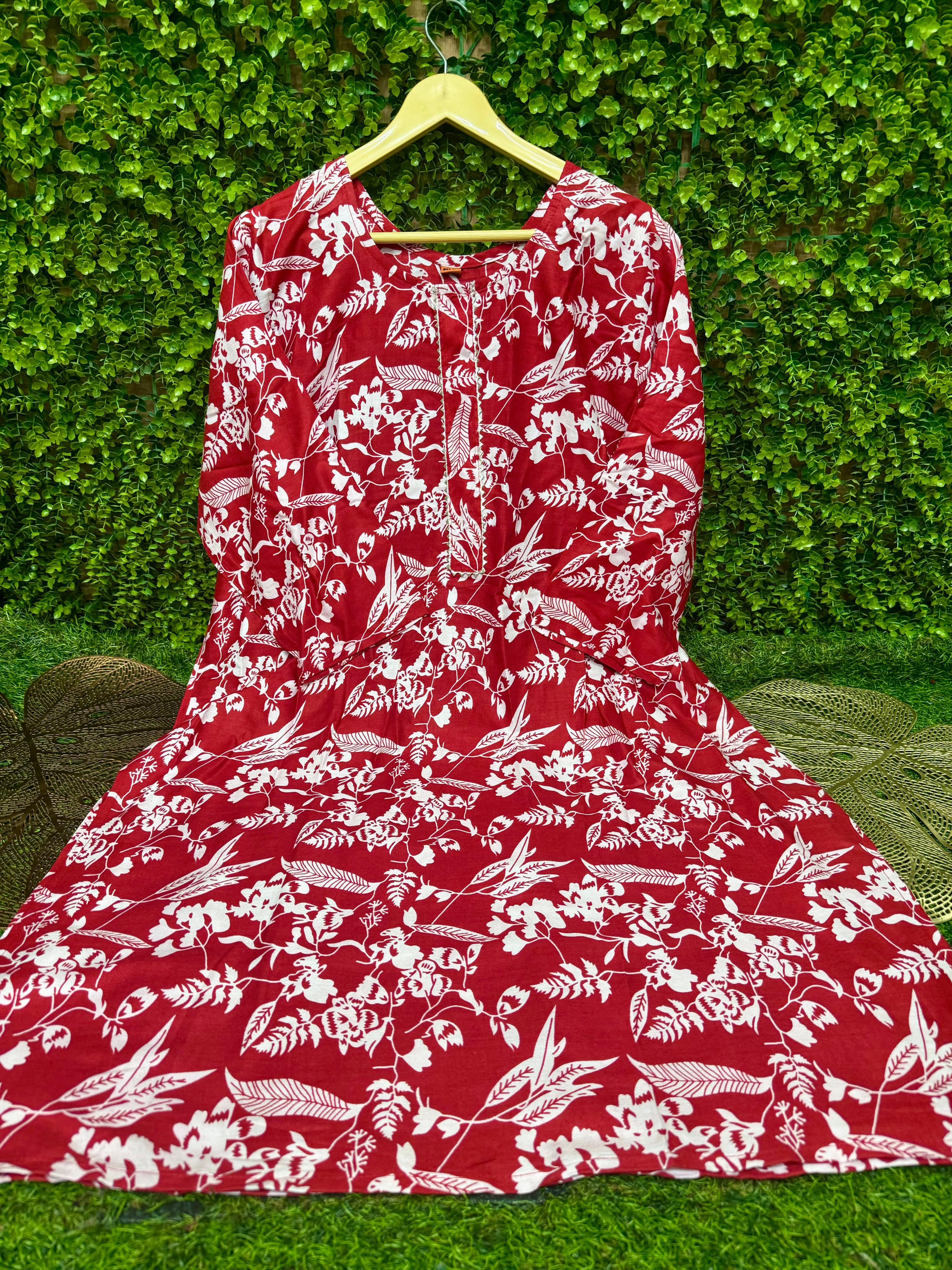 PLUS SIZE - SIDE OPEN KURTIS