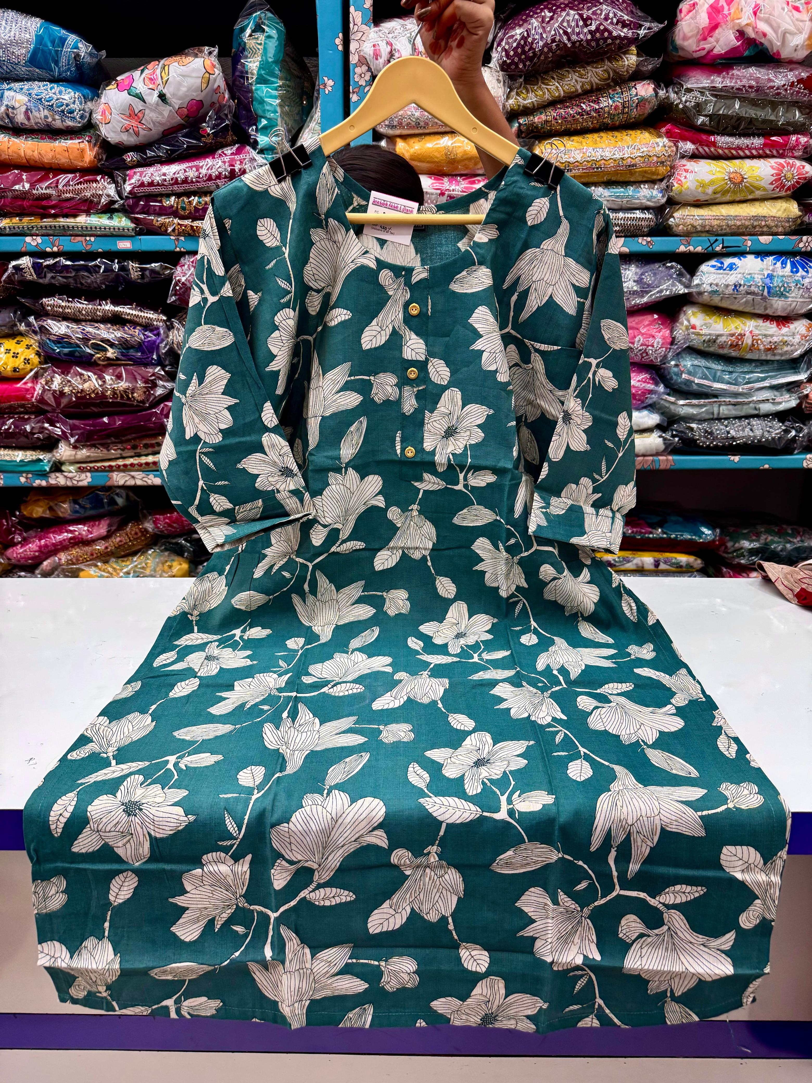 PLUS SIZE - SIDE OPEN KURTIS