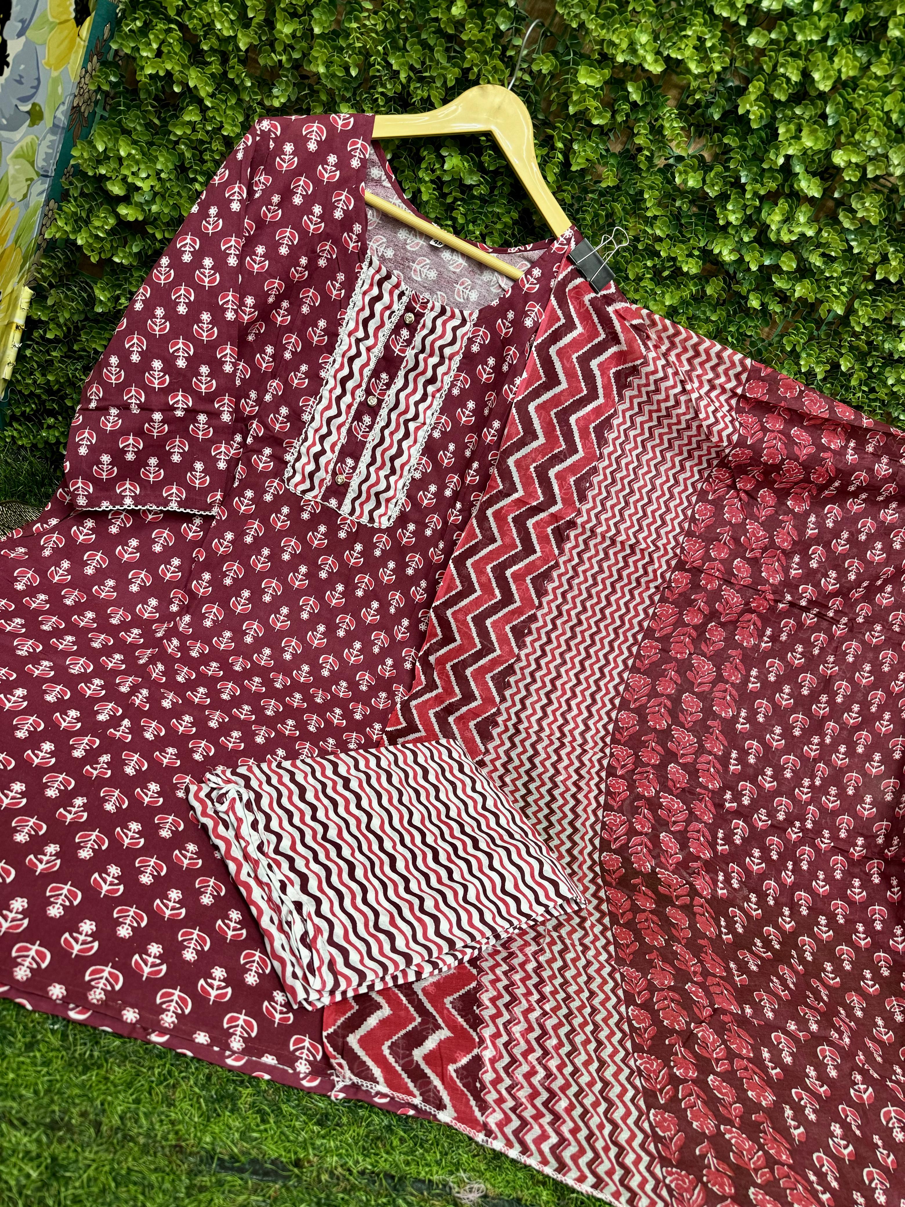 COTTON 3 PIECE SETS