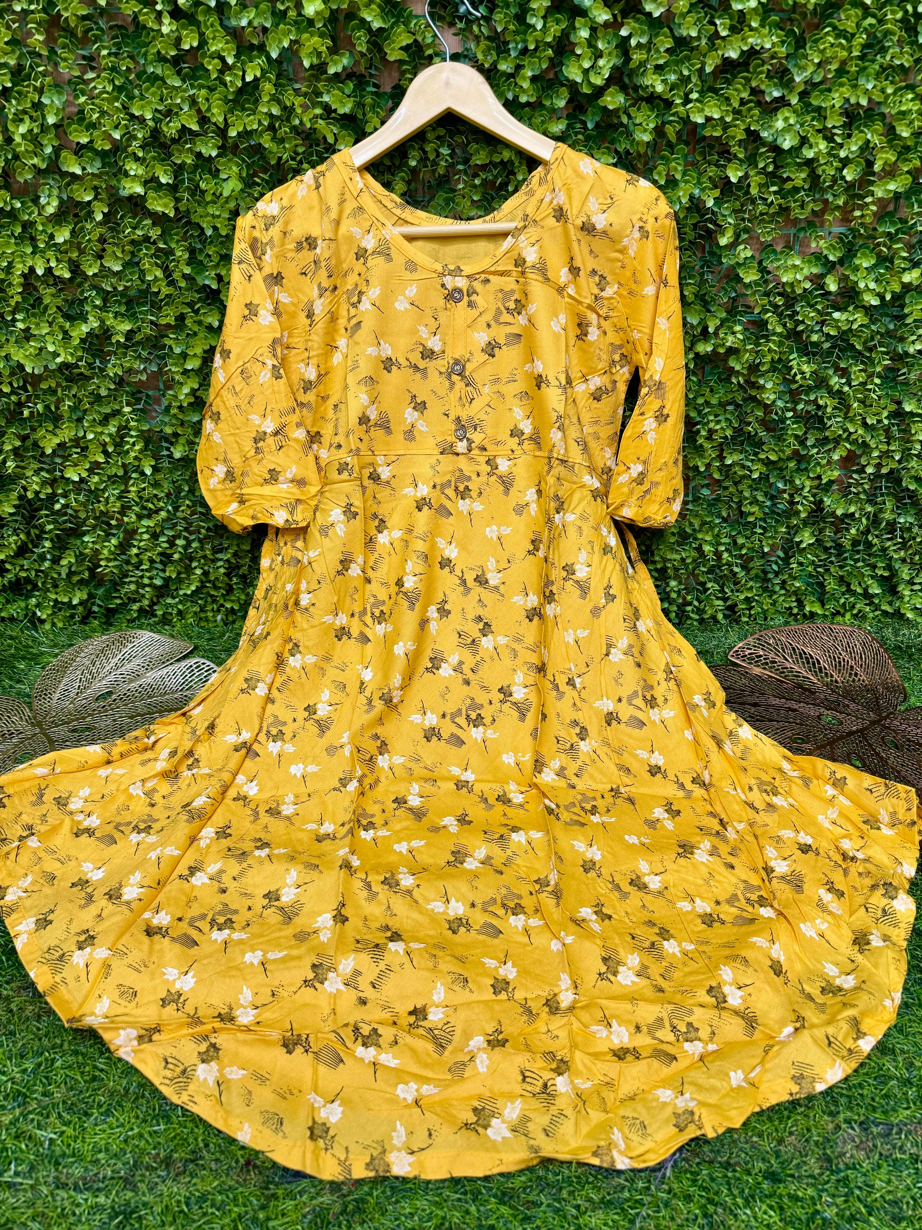 DAILY WEAR SEMI UMBRELLA KURTIS