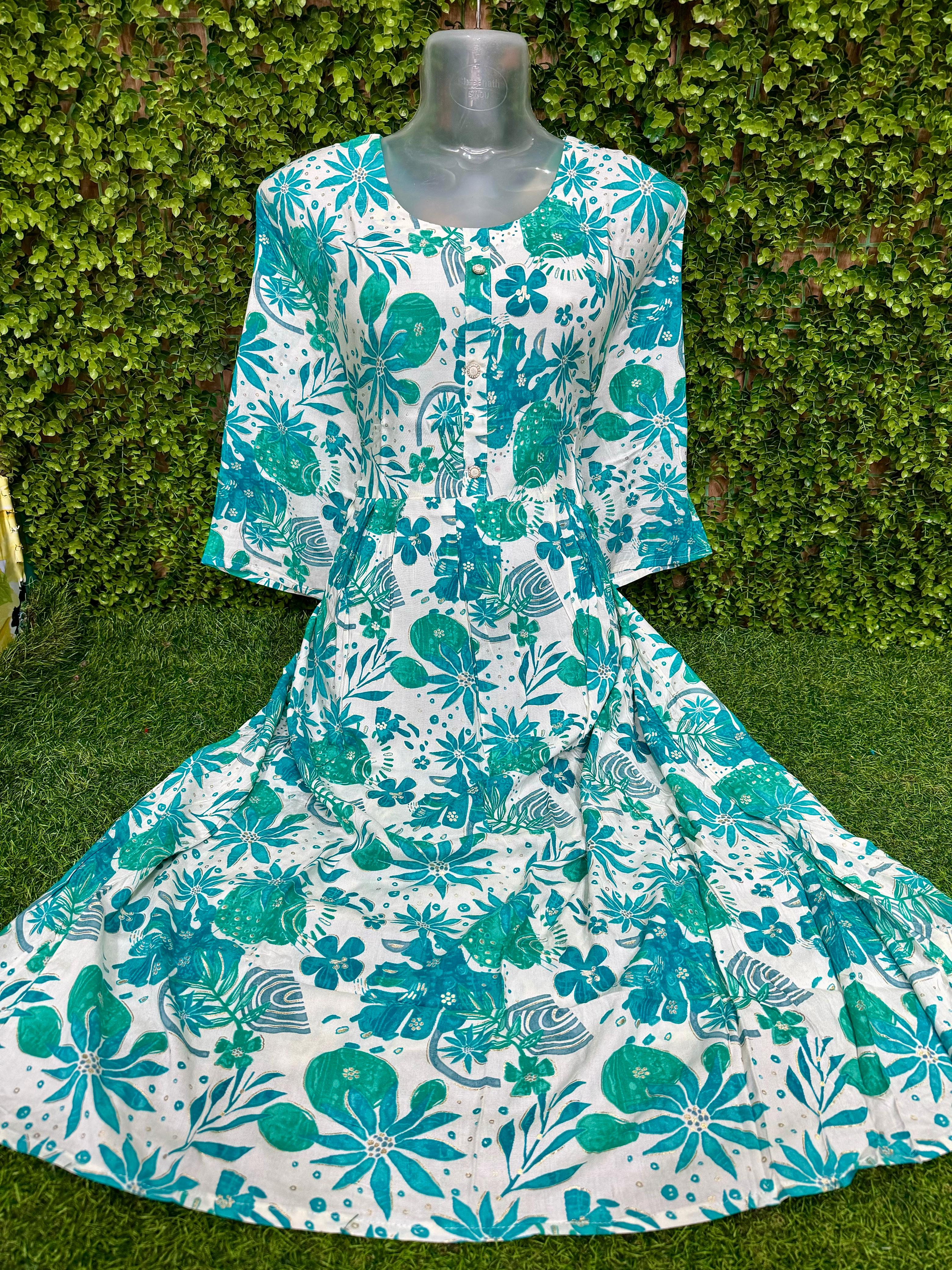 PLUS SIZE - UMBRELLA KURTIS