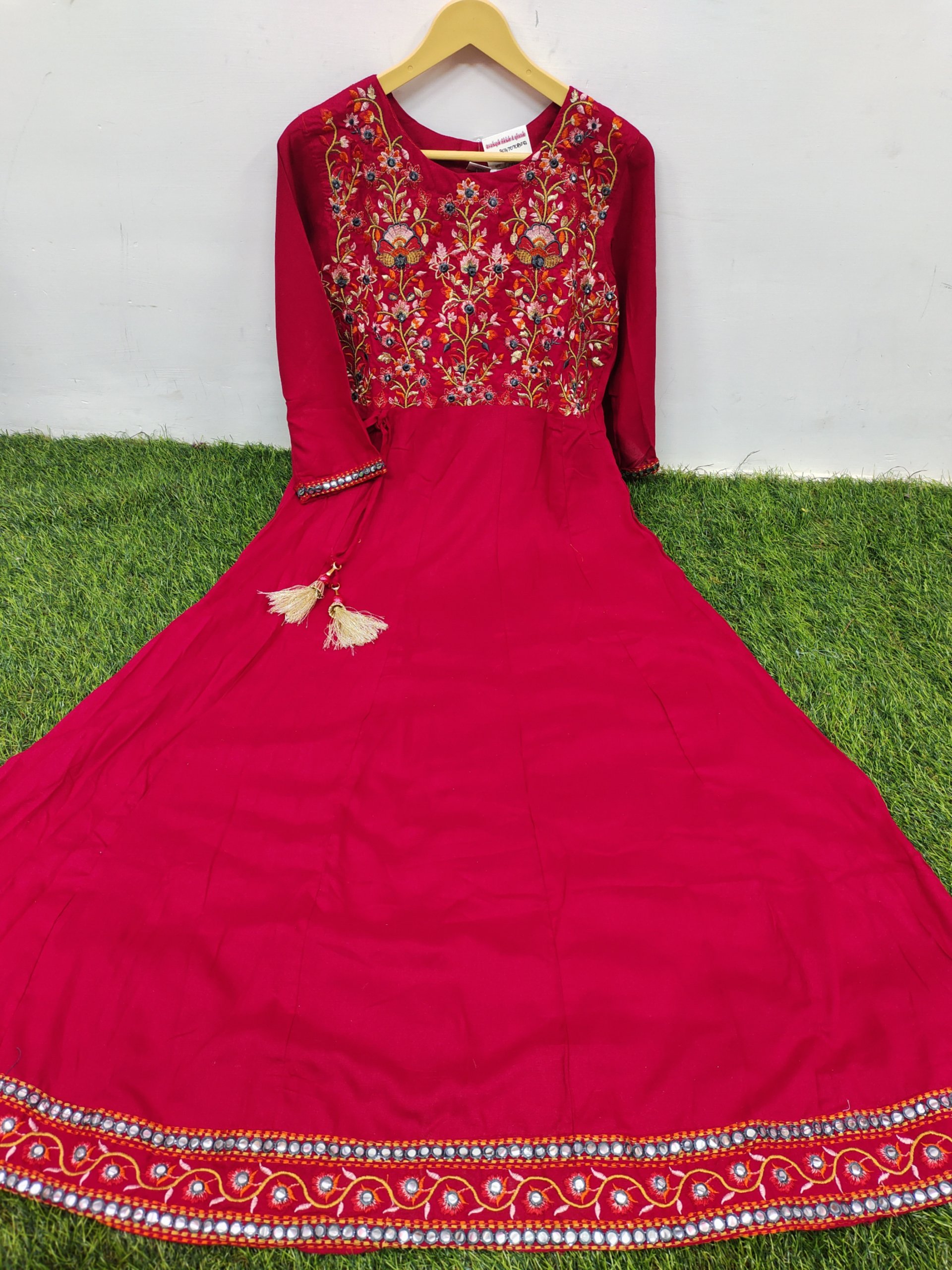 Party Wear Umbrella Kurtis