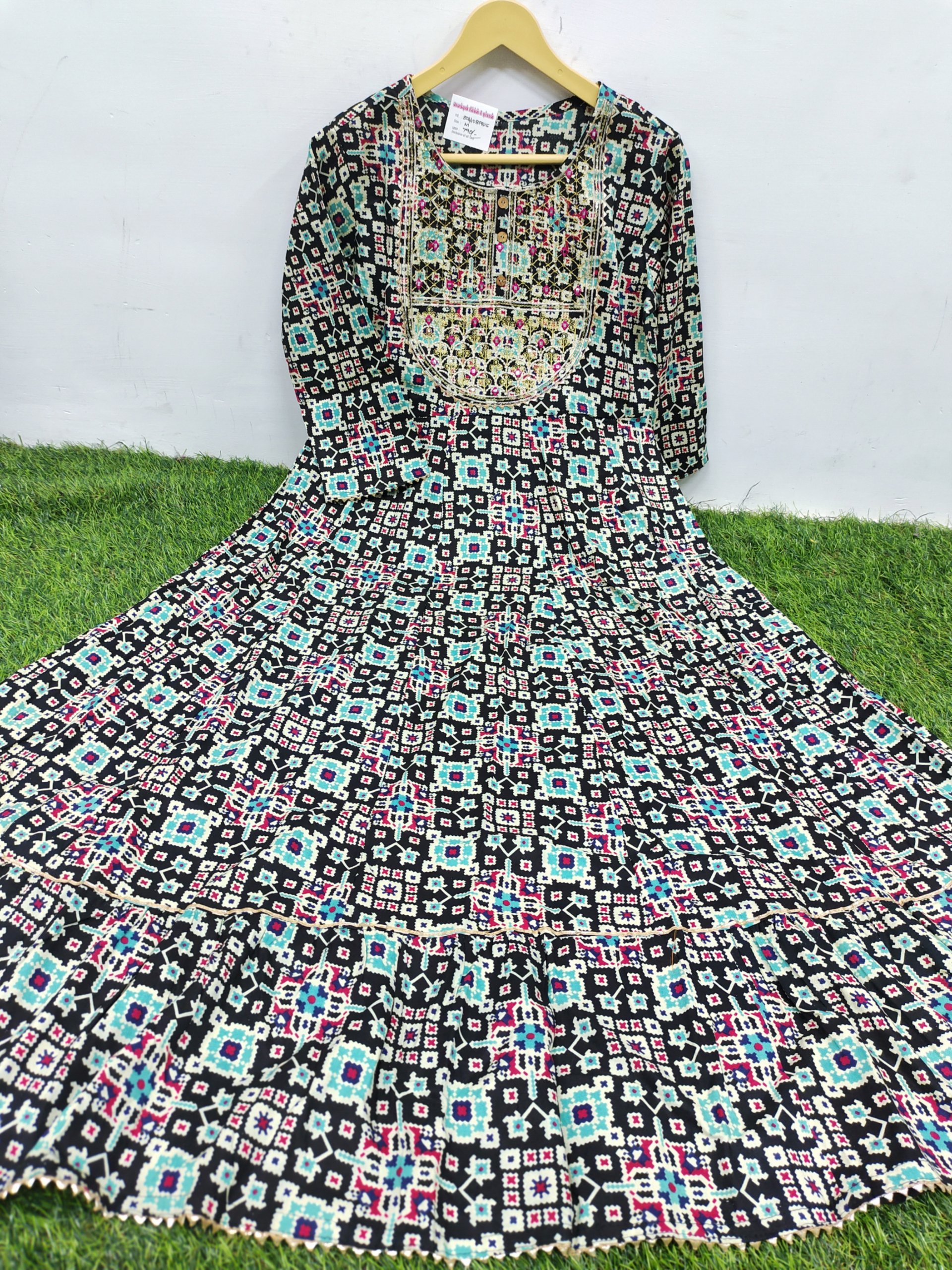 Party Wear Umbrella Kurtis