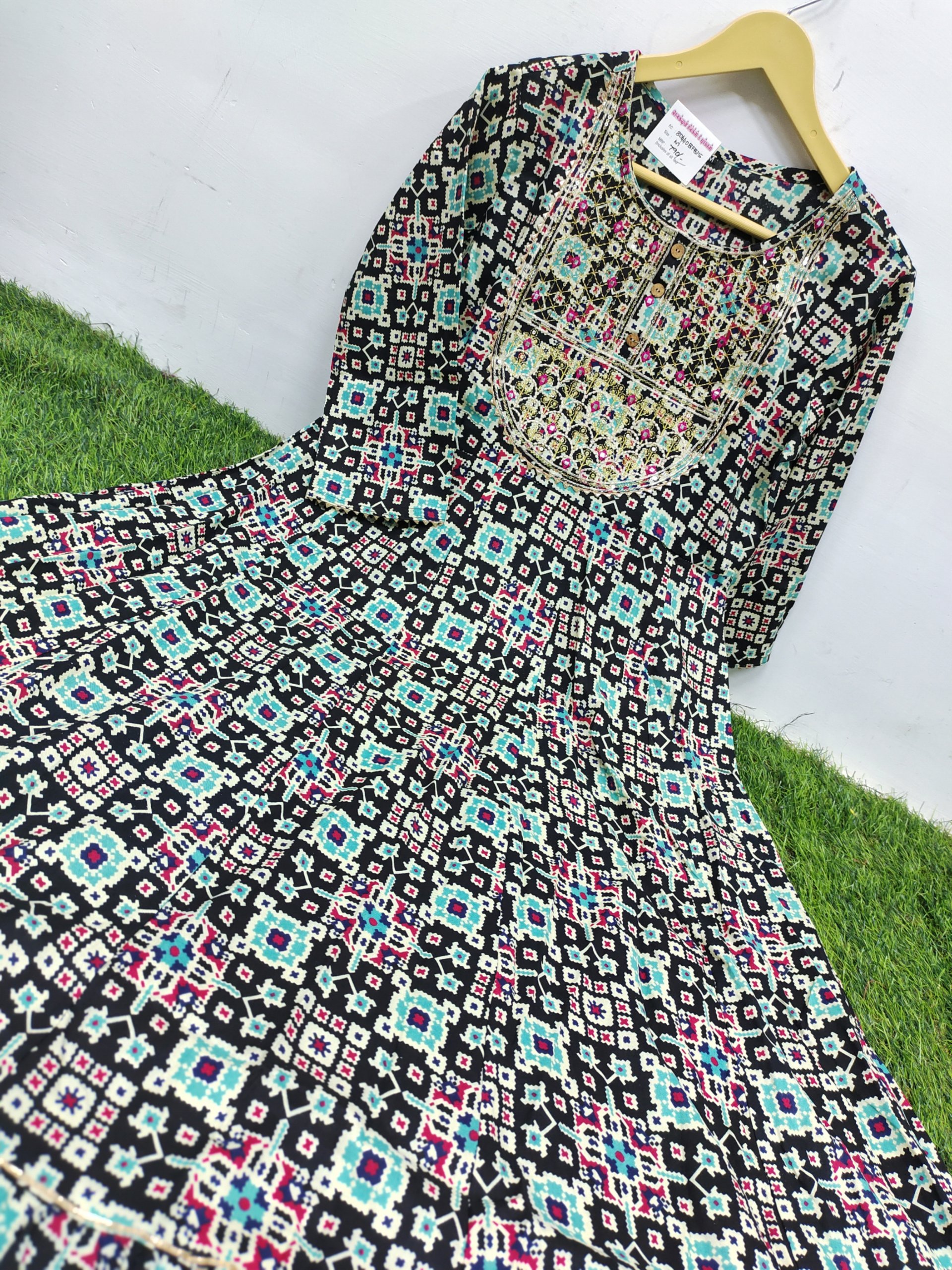 Party Wear Umbrella Kurtis