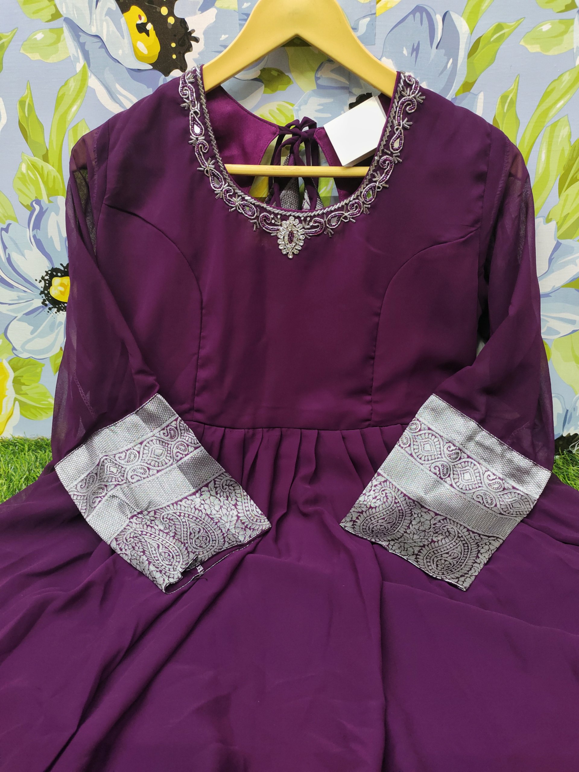 Party Wear Umbrella Kurtis