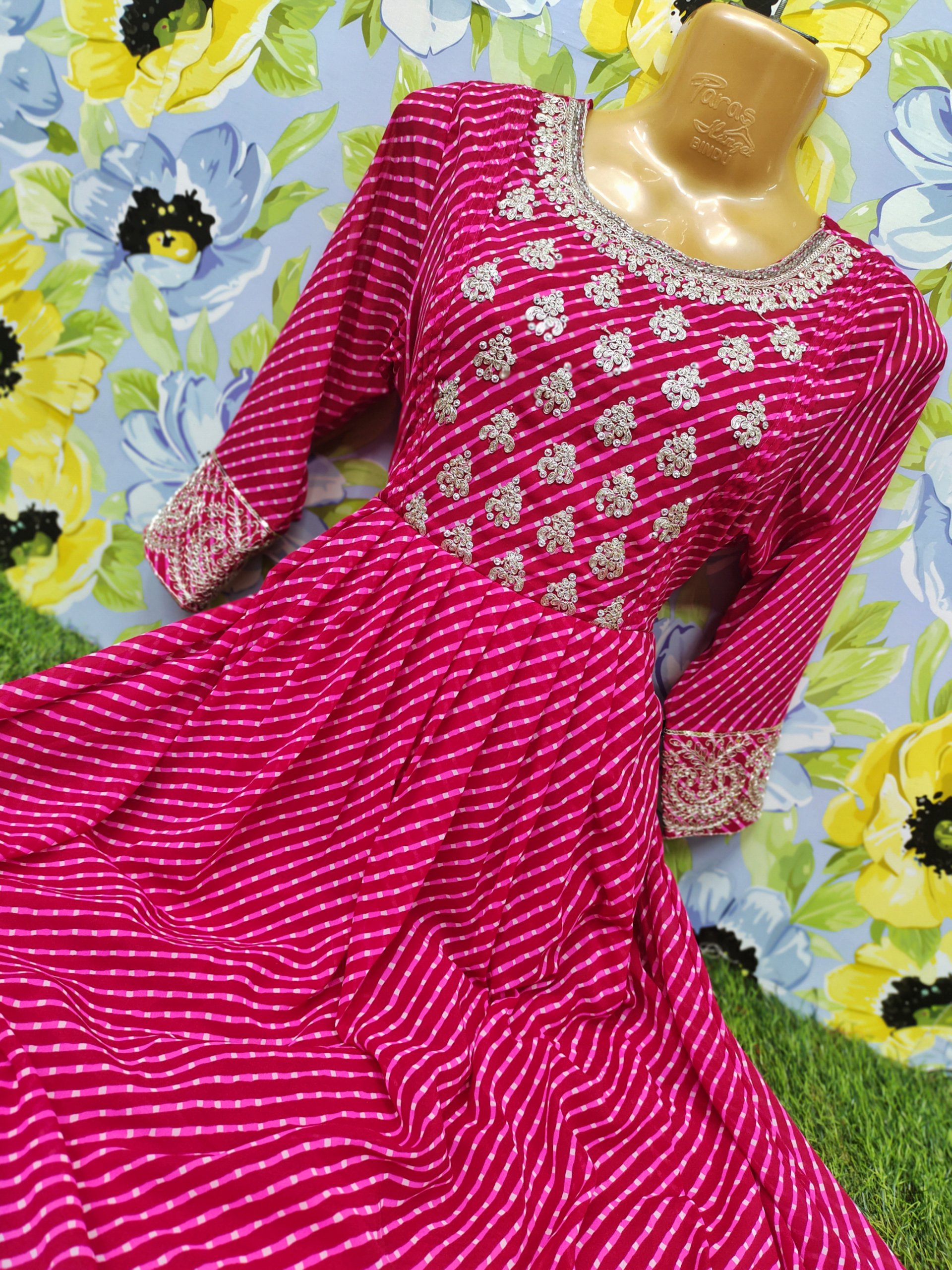 Party Wear Umbrella Kurtis