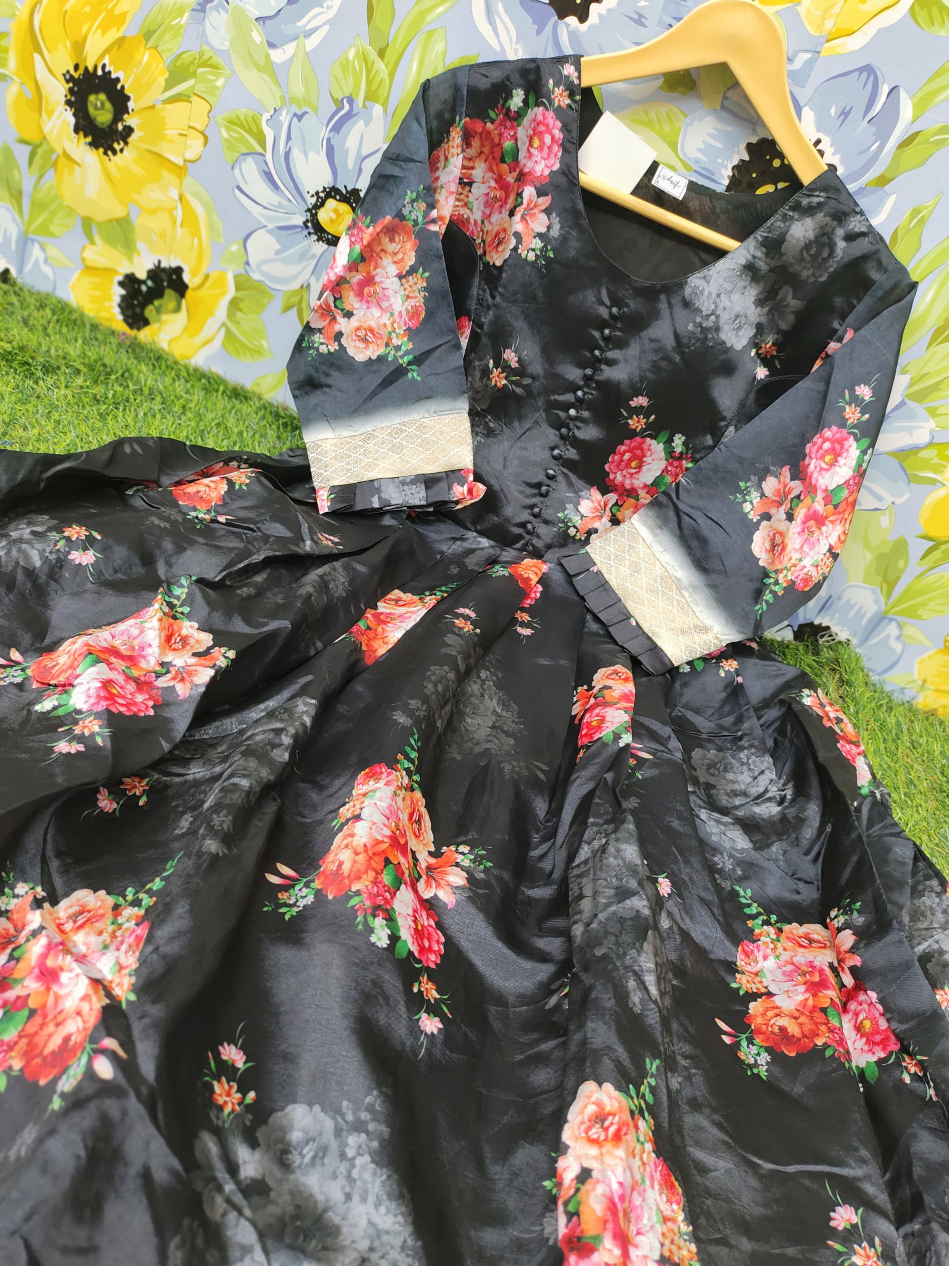 Party Wear Umbrella Kurtis