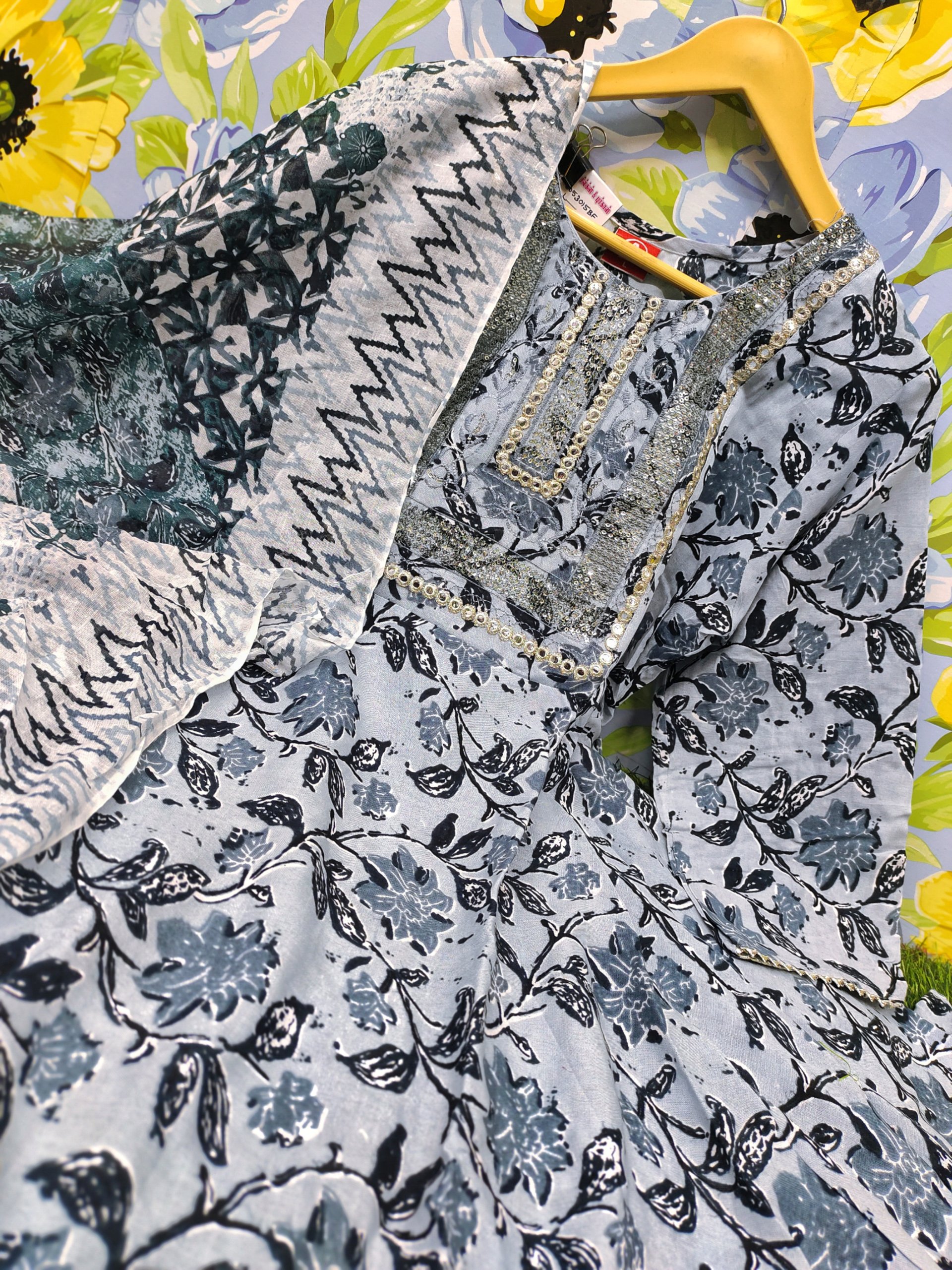 Umbrella Kurtis with Dupatta