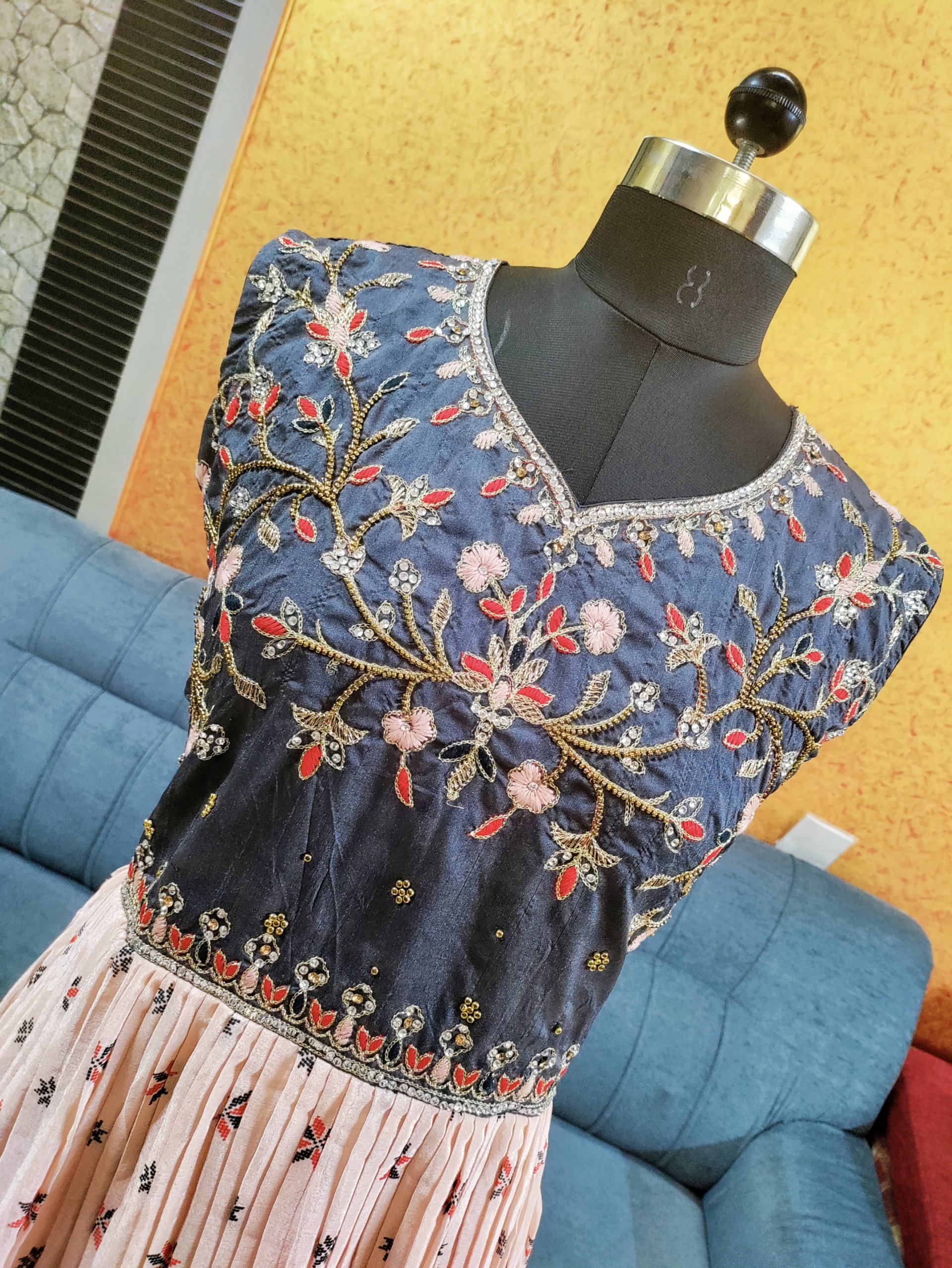 Party Wear Umbrella Kurtis