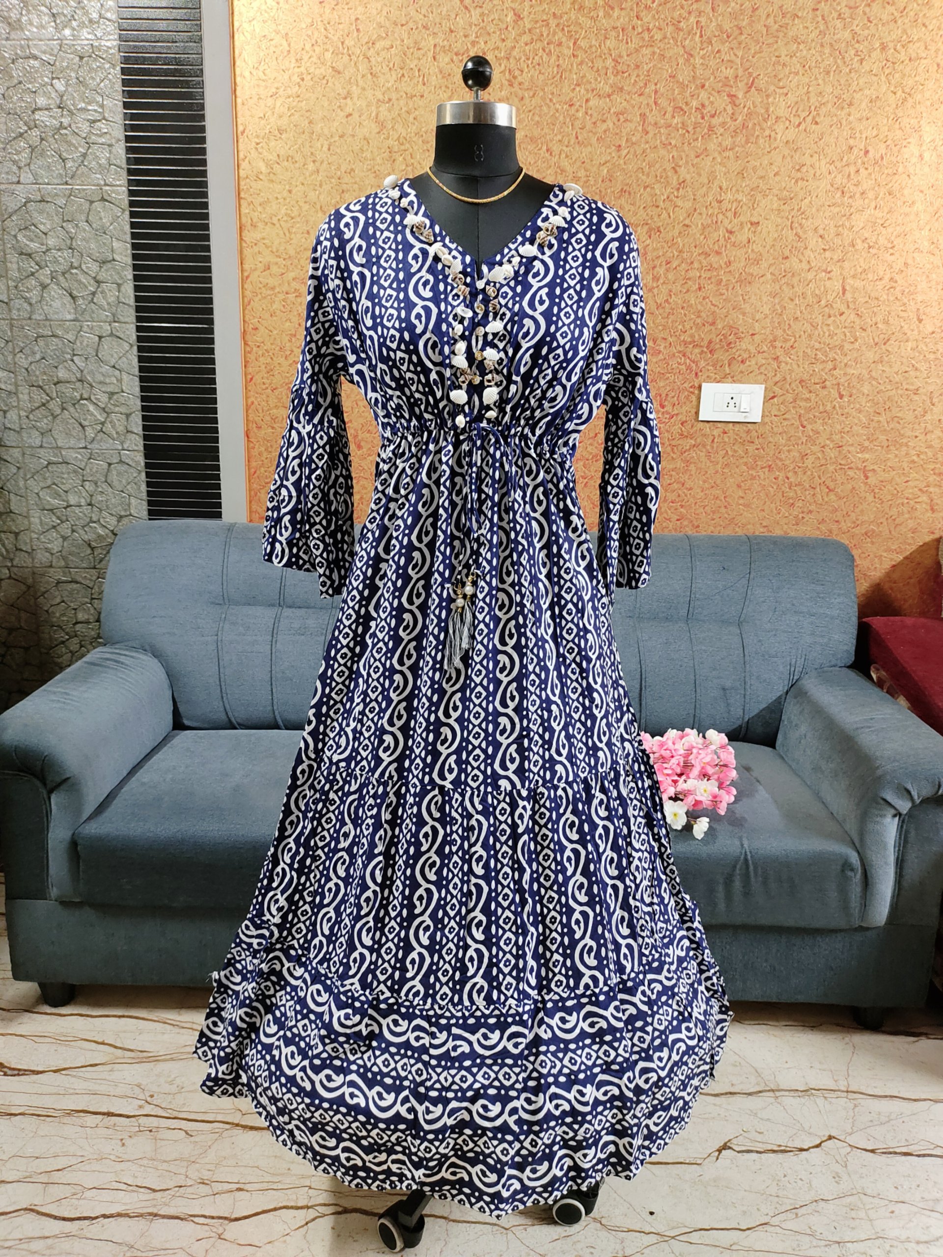 Party Wear Umbrella Kurtis