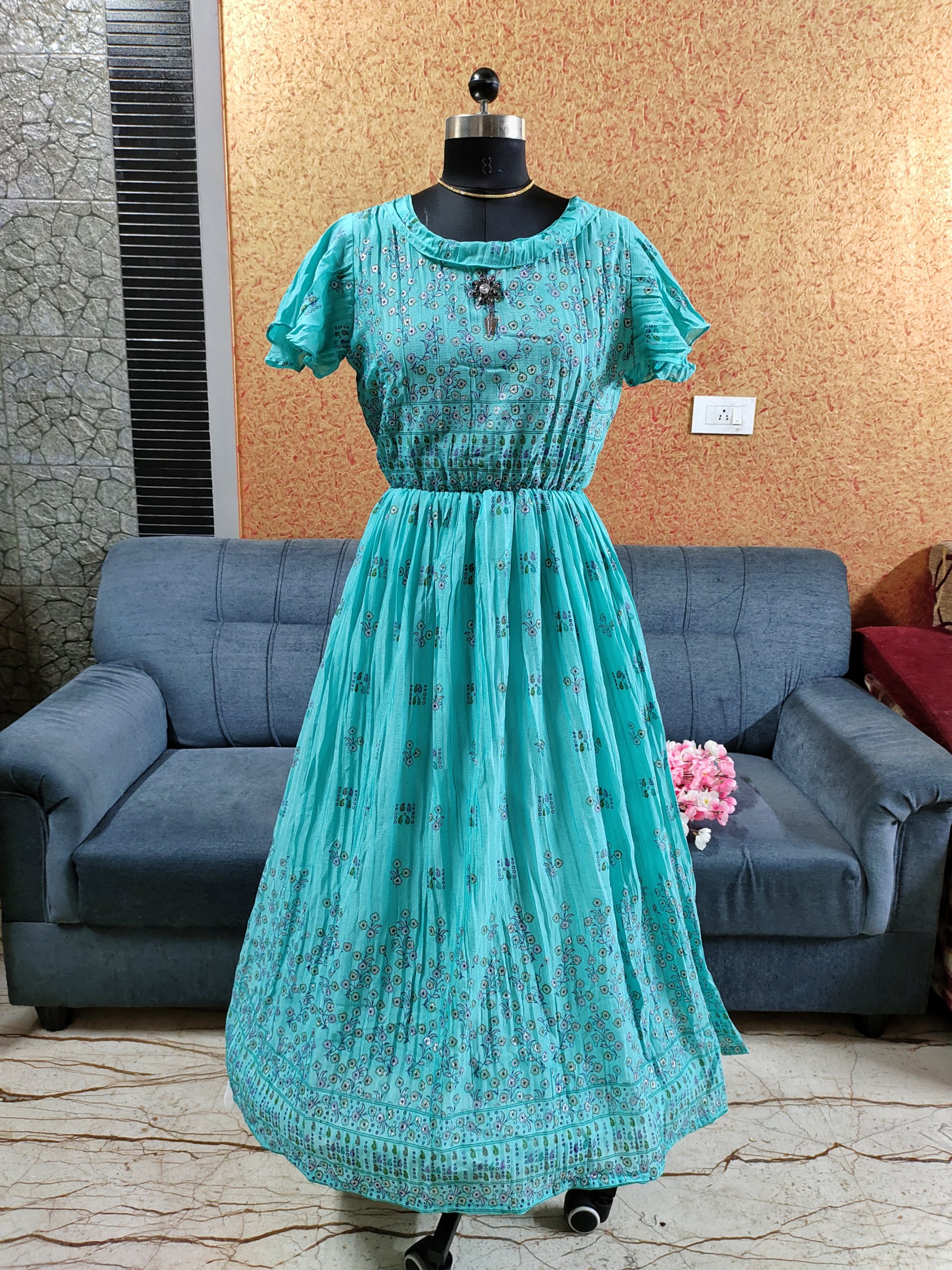 Party Wear Umbrella Kurtis