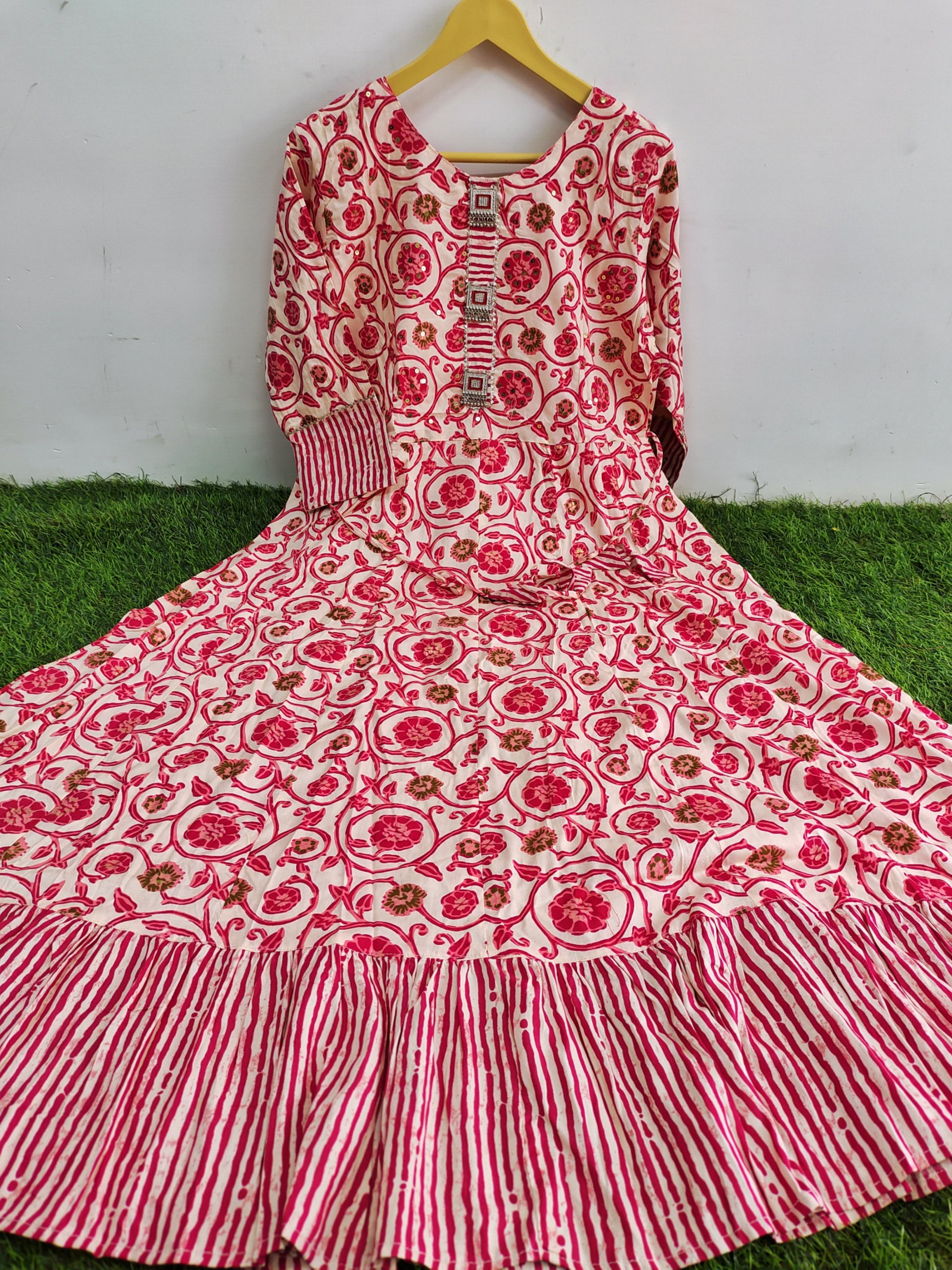 Party Wear Umbrella Kurtis