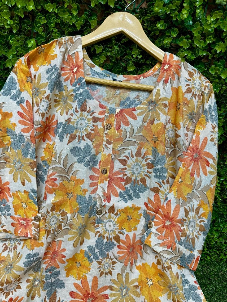 PLUS SIZE SIDE OPEN KURTI