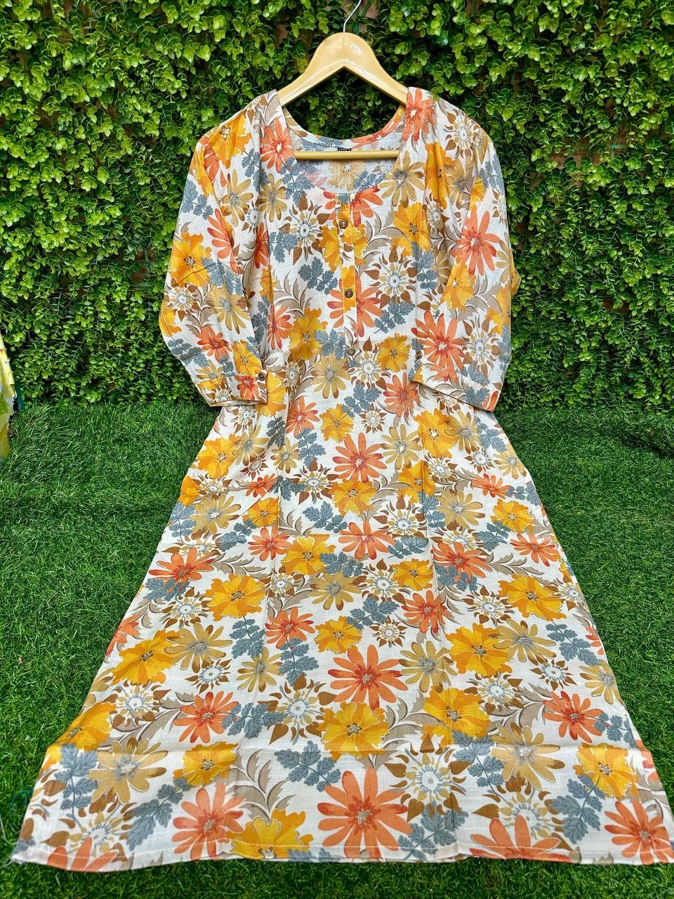 PLUS SIZE SIDE OPEN KURTI