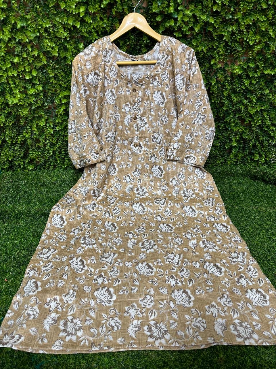 PLUS SIZE SIDE OPEN KURTI