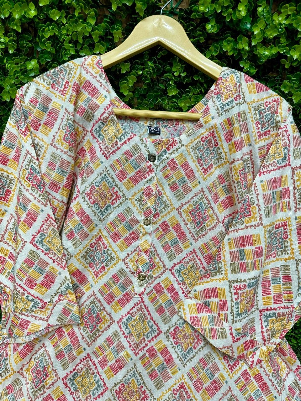 PLUS SIZE SIDE OPEN KURTI