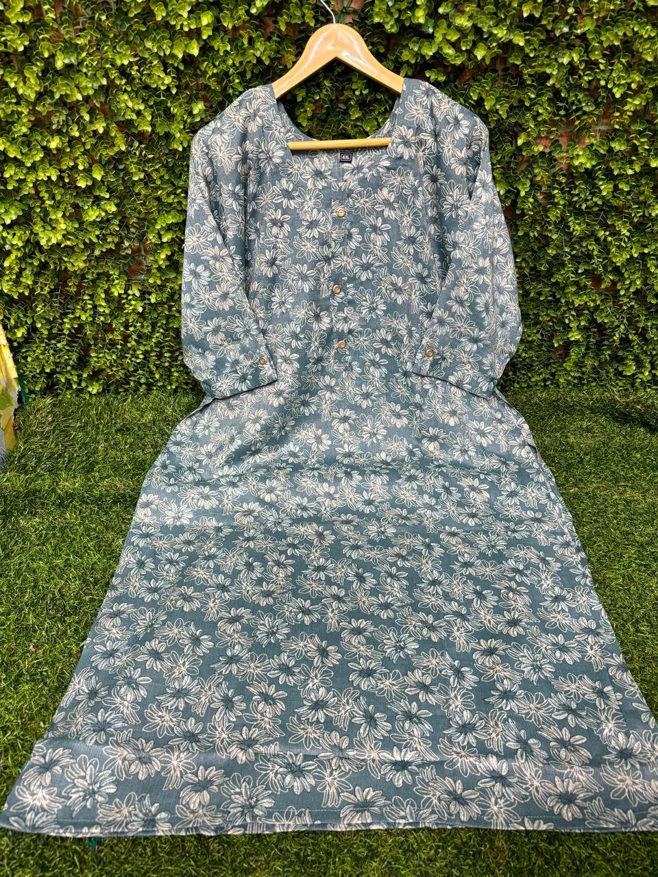 PLUS SIZE SIDE OPEN KURTI