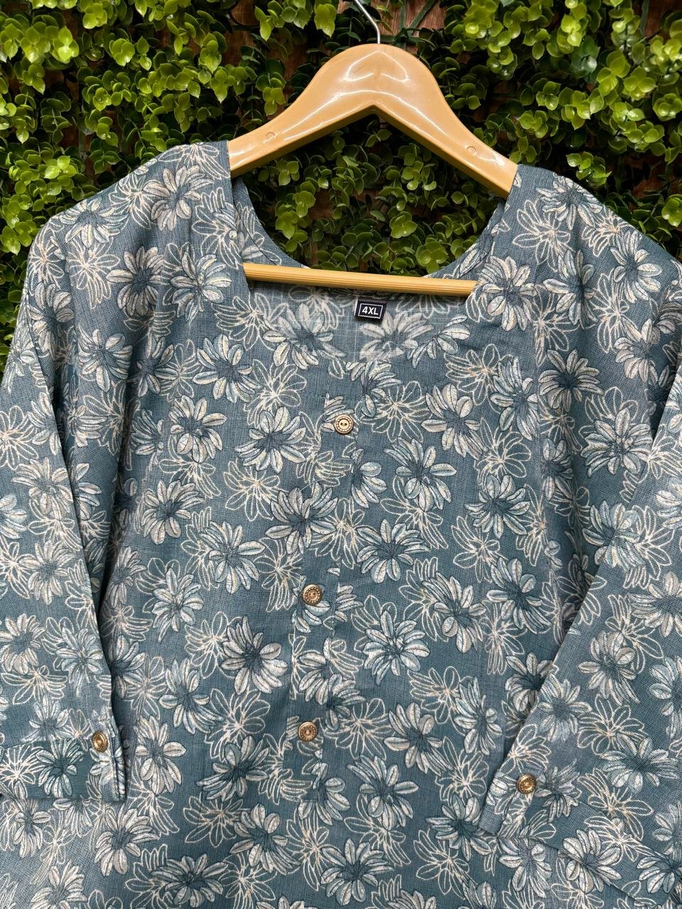 PLUS SIZE SIDE OPEN KURTI