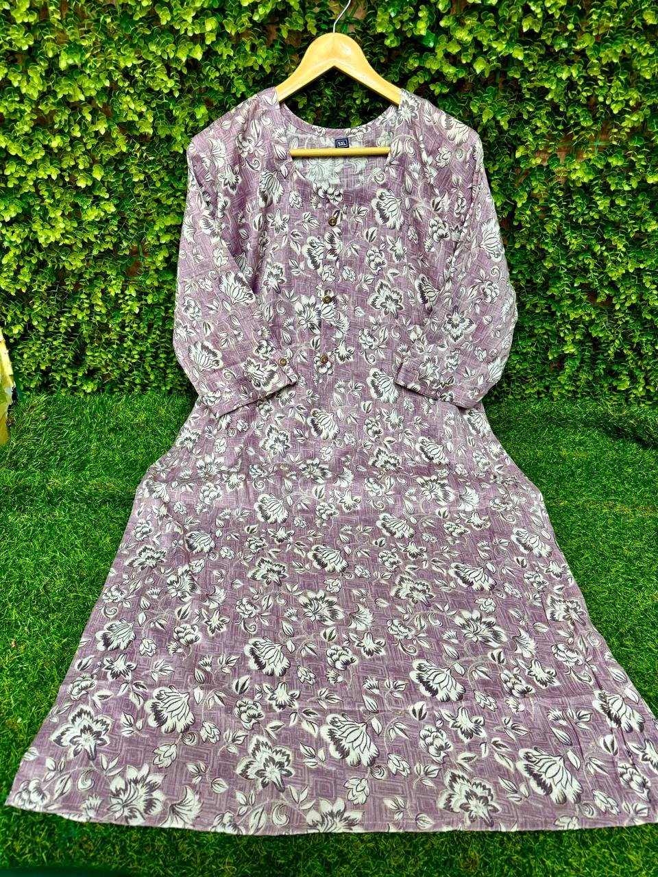 PLUS SIZE SIDE OPEN KURTI