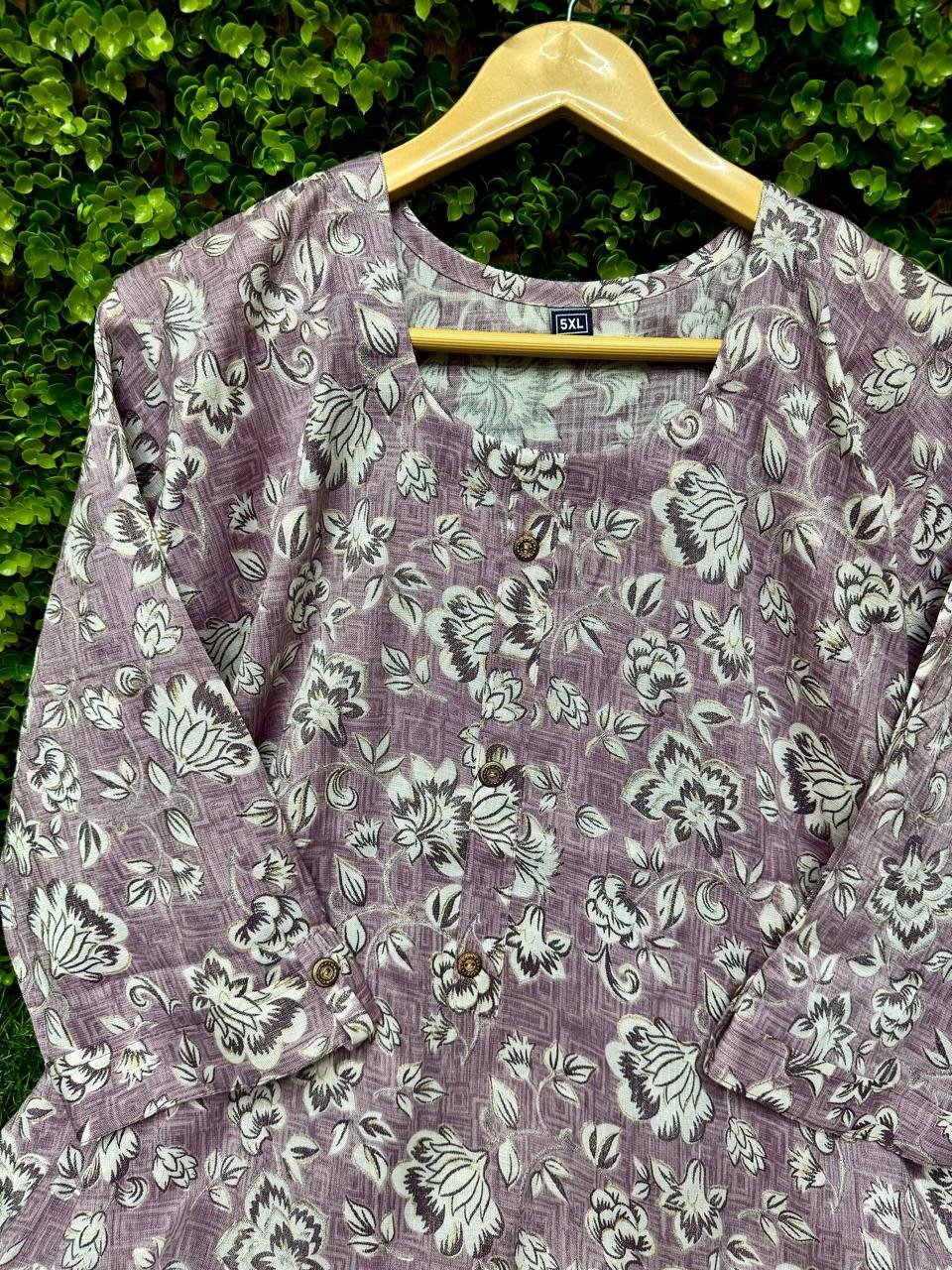 PLUS SIZE SIDE OPEN KURTI