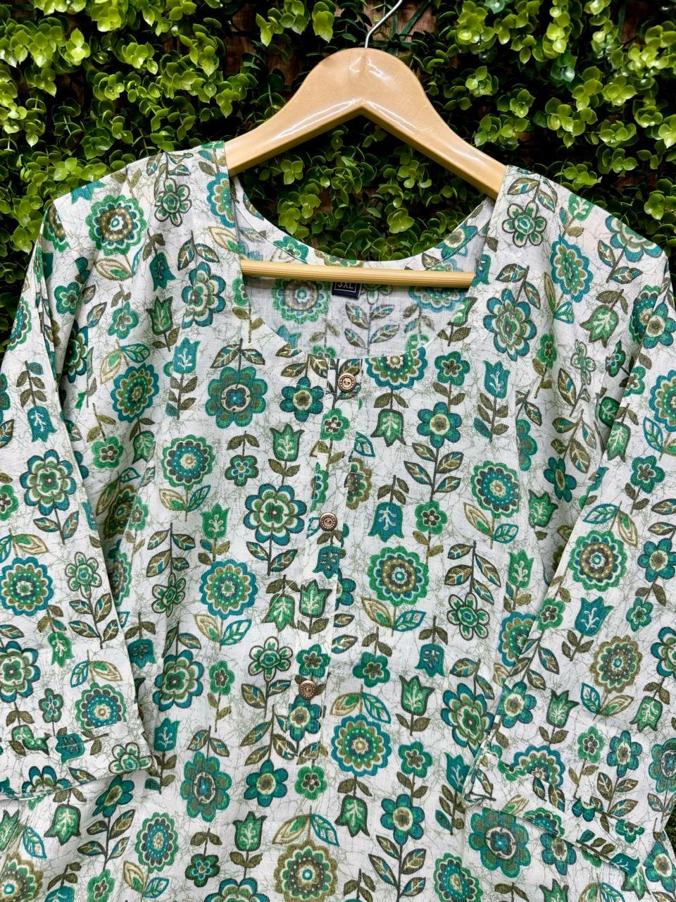 PLUS SIZE SIDE OPEN KURTI