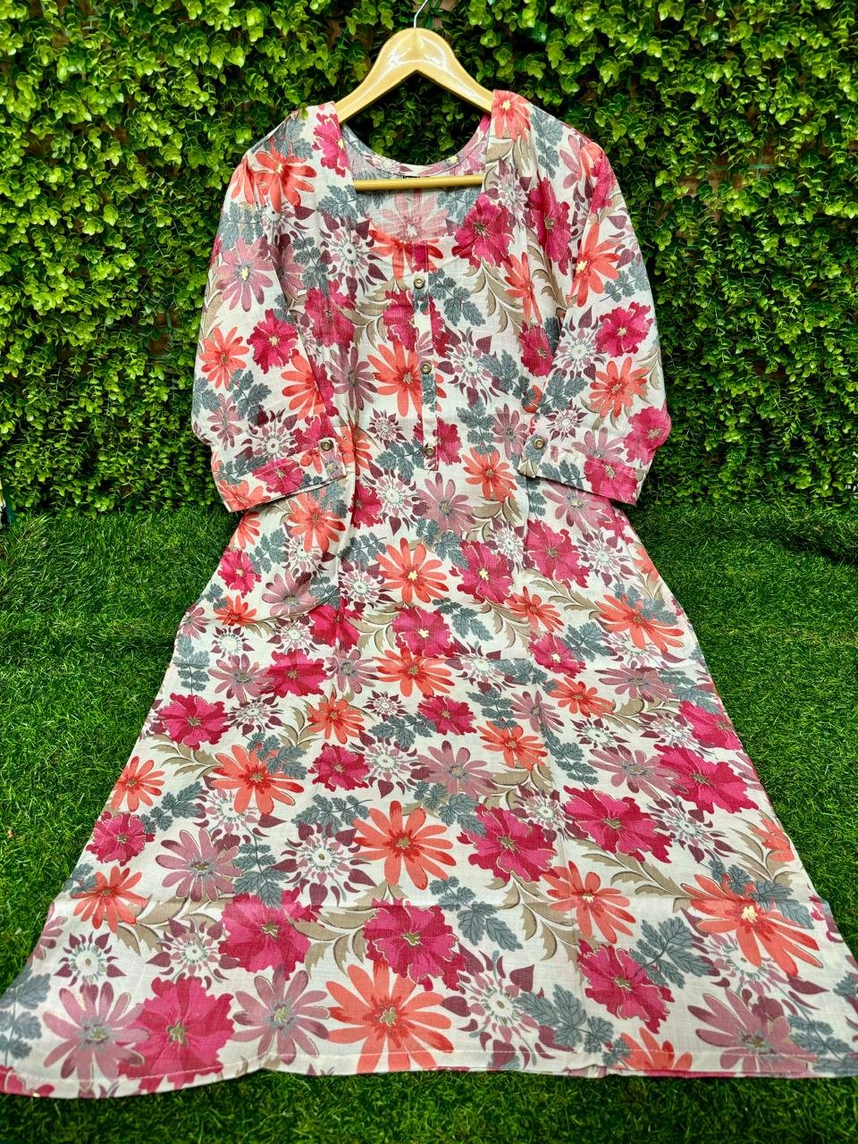 PLUS SIZE SIDE OPEN KURTI