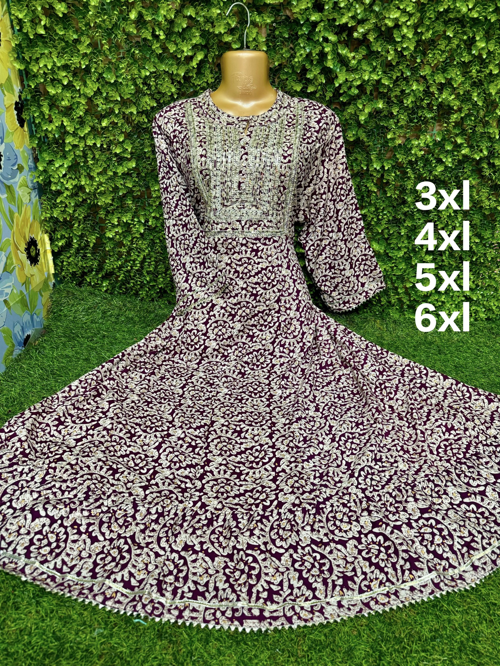 PLUS SIZE UMBRELLA KURTIS