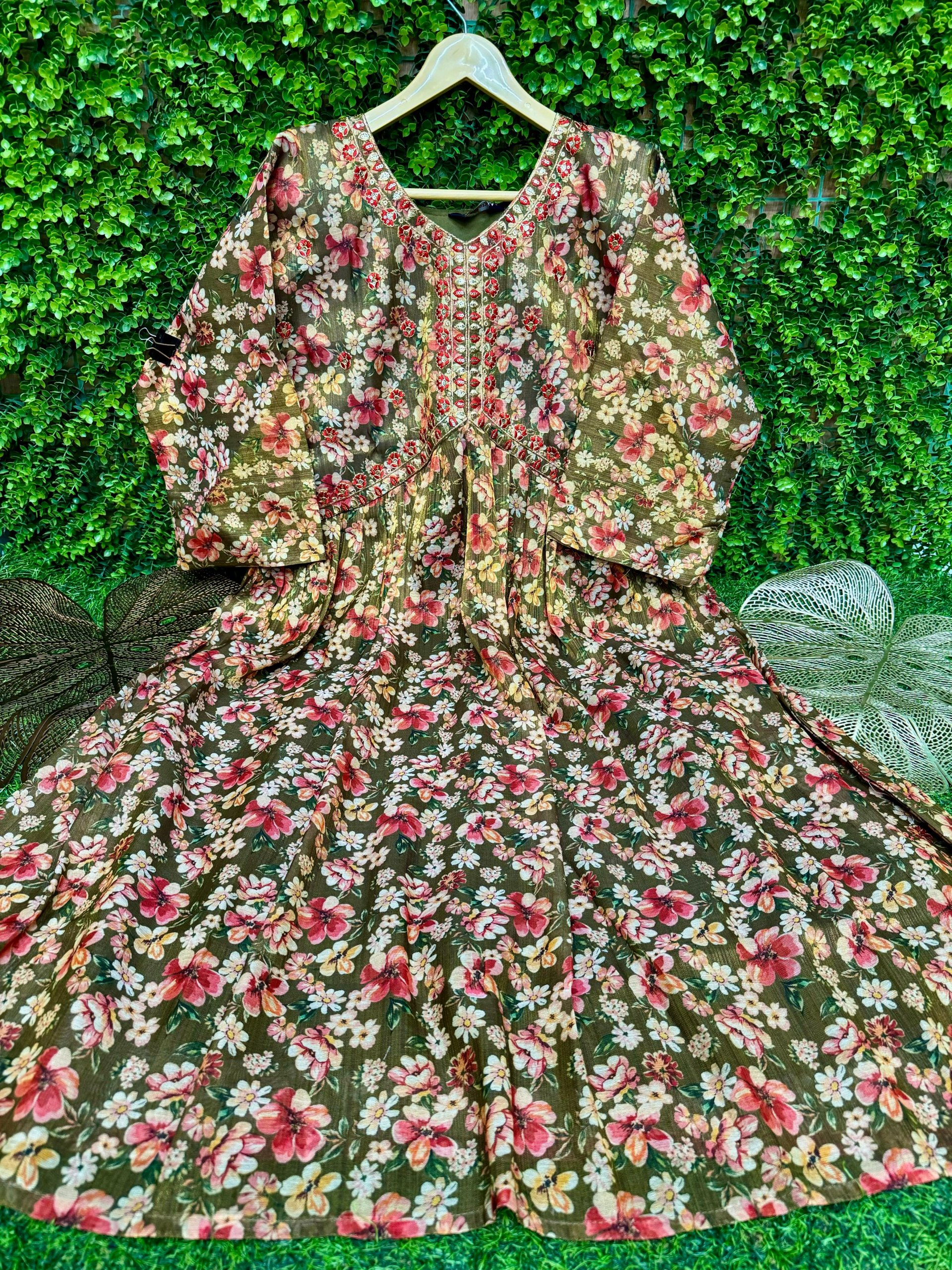 ALIA CUT UMBRELLA KURTIS (Plus Size)