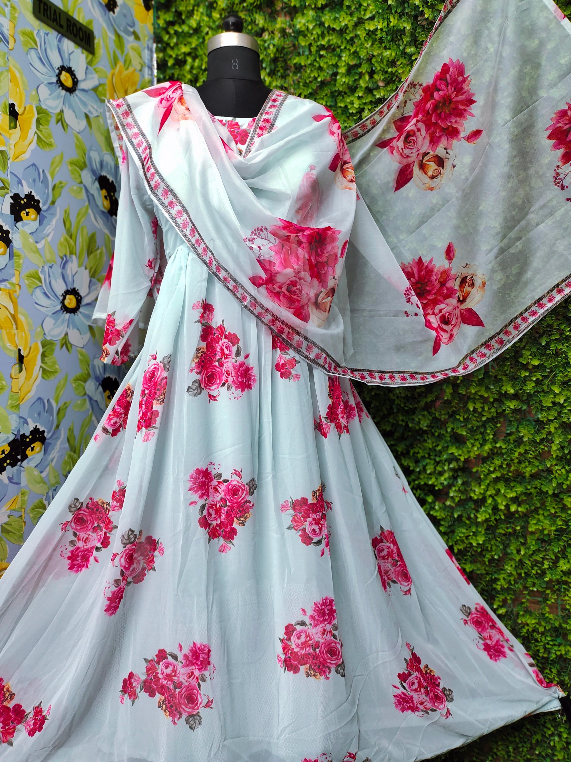 GEORGETTE UMBRELLA KURTIS