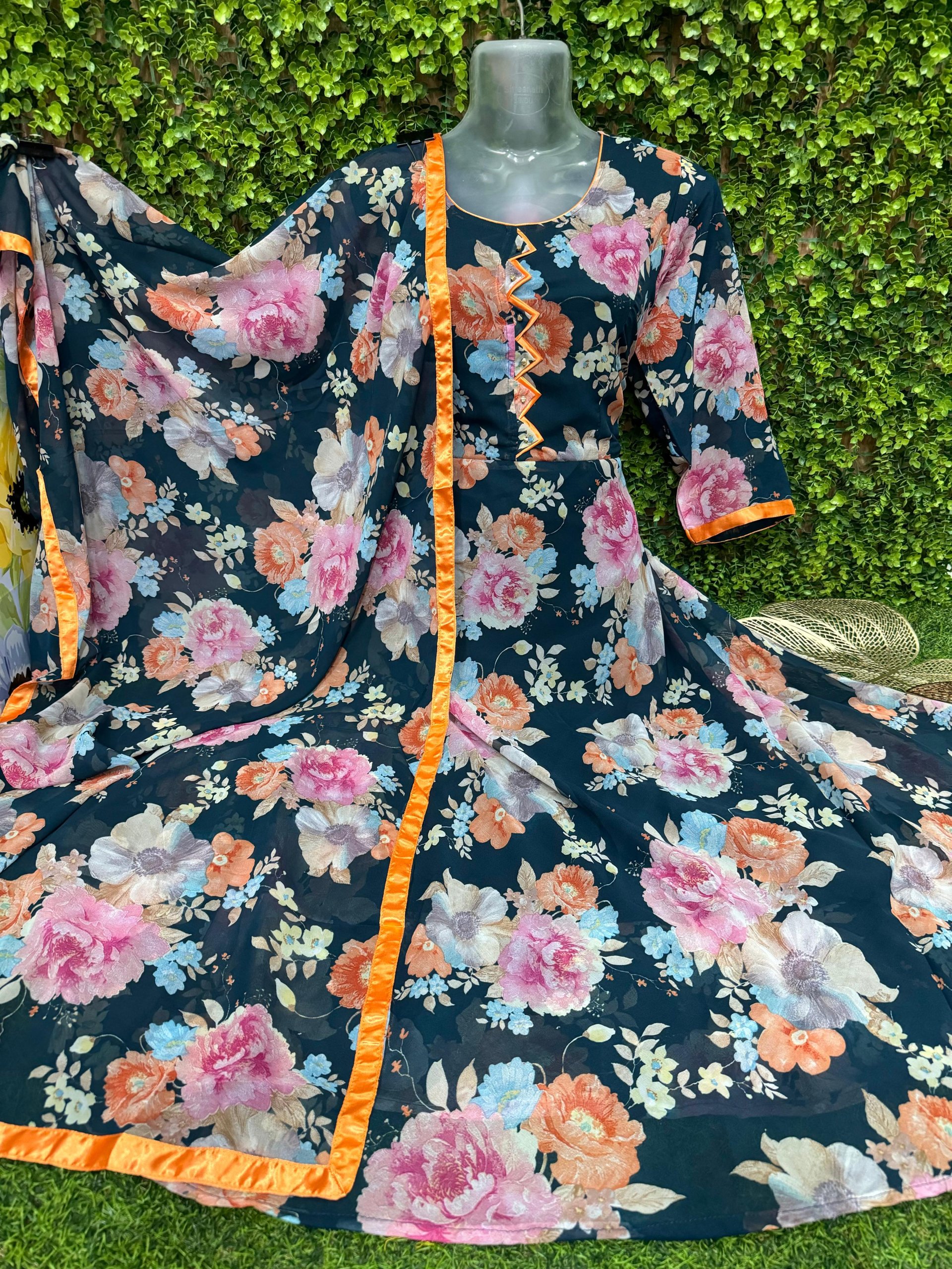 GEORGETTE UMBRELLA KURTIS