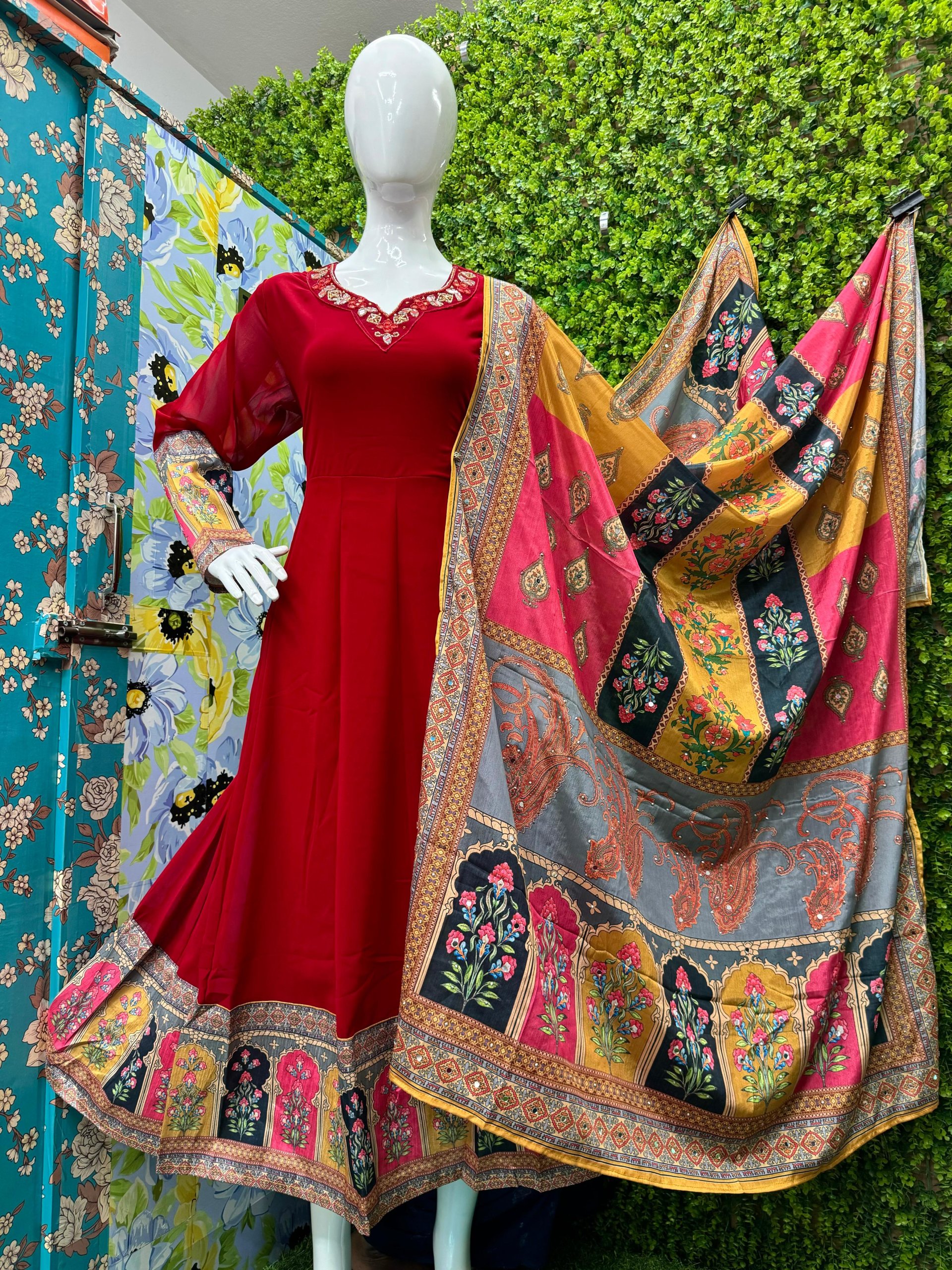 GEORGETTE UMBRELLA KURTIS