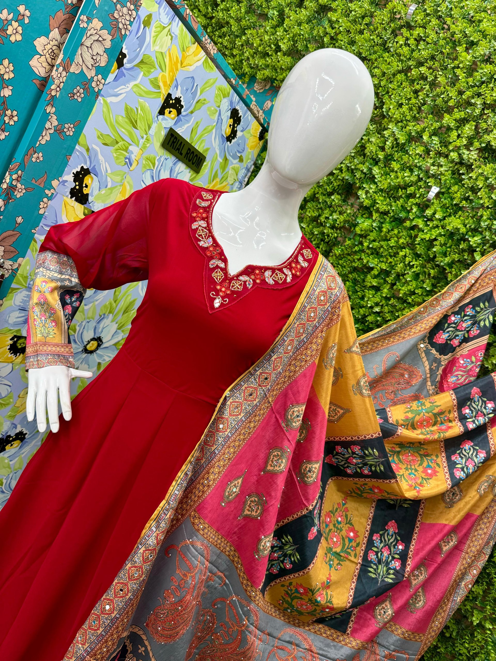 GEORGETTE UMBRELLA KURTIS