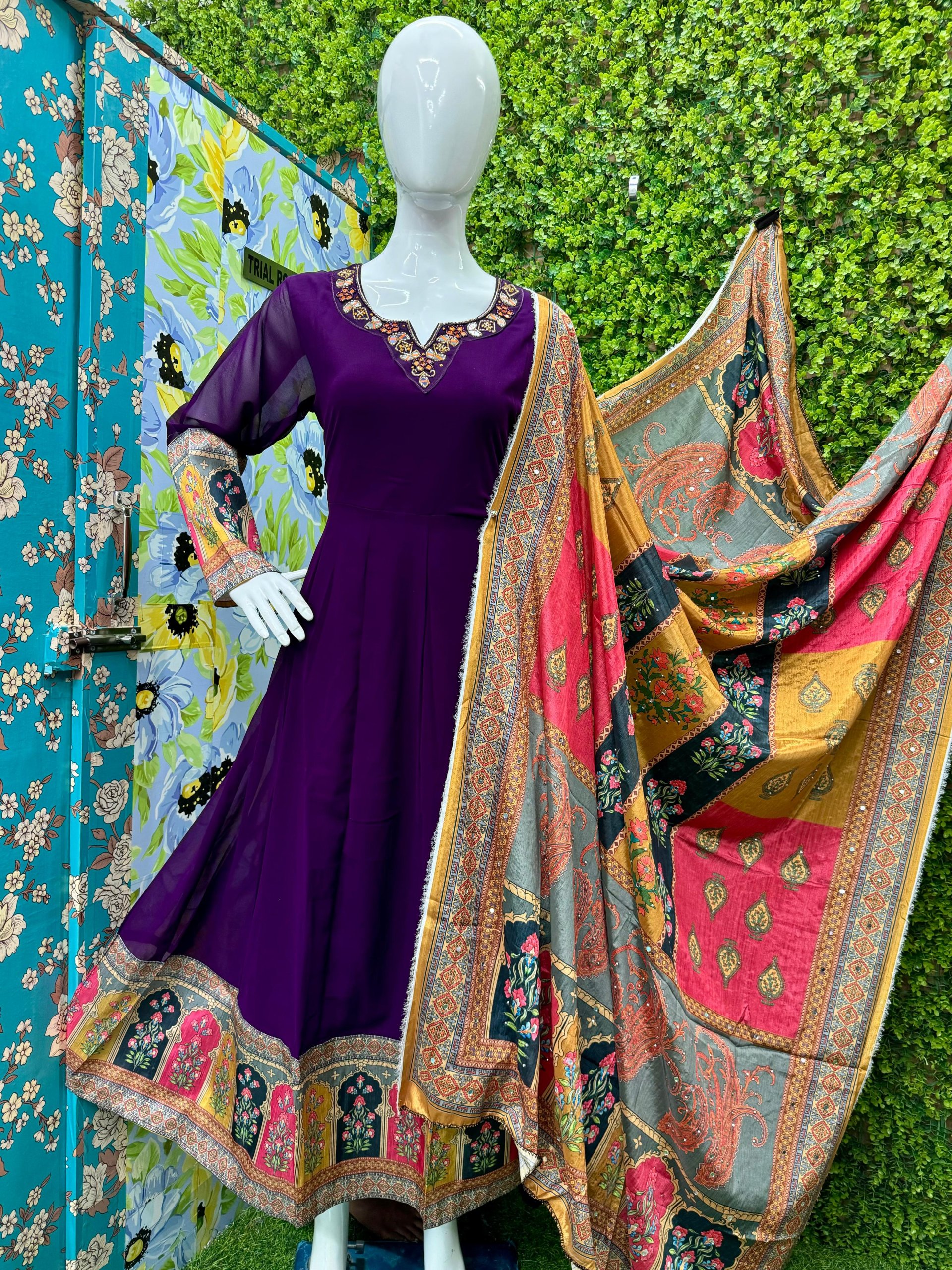 GEORGETTE UMBRELLA KURTIS