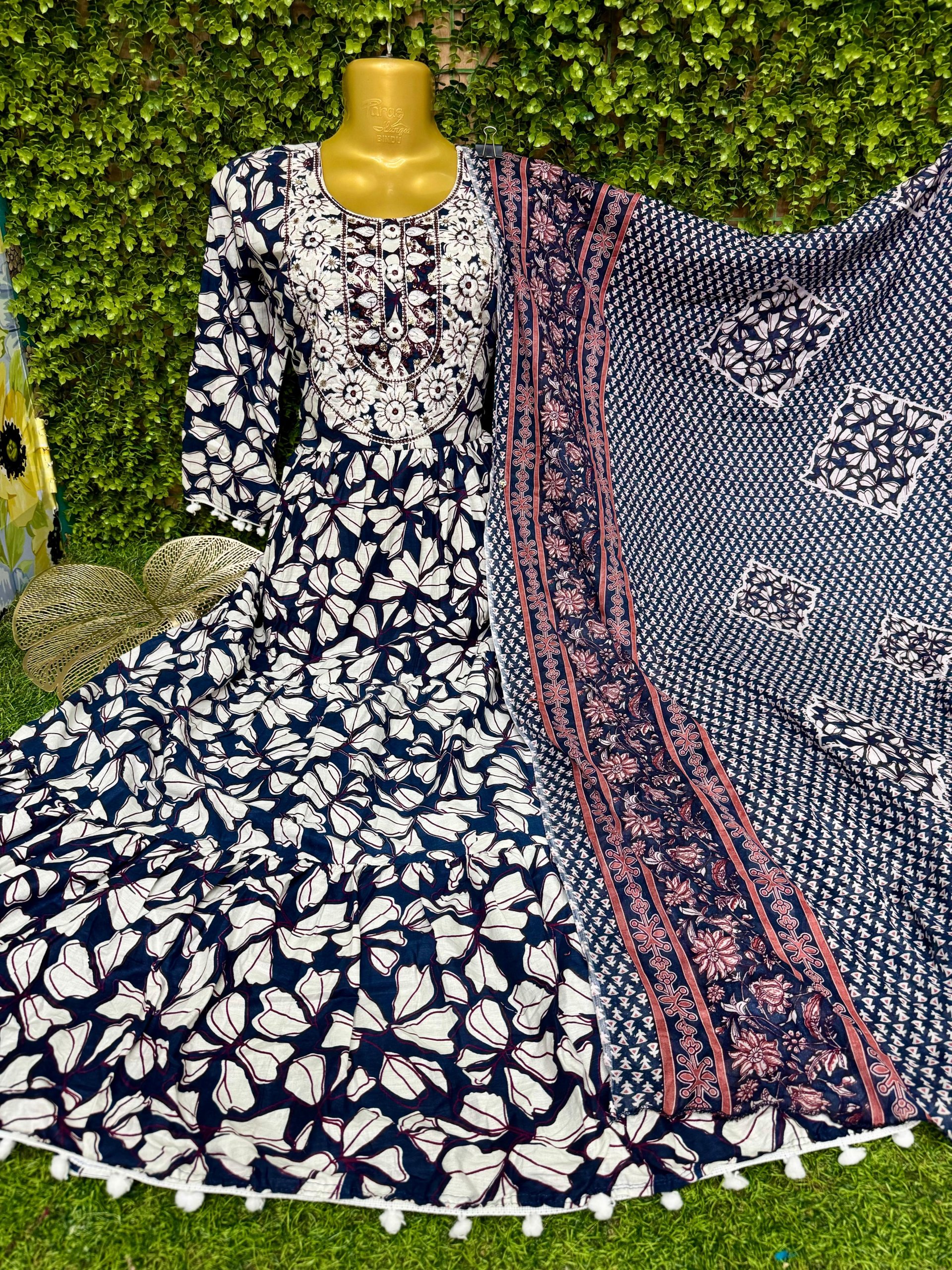 COTTON UMBRELLA KURTI