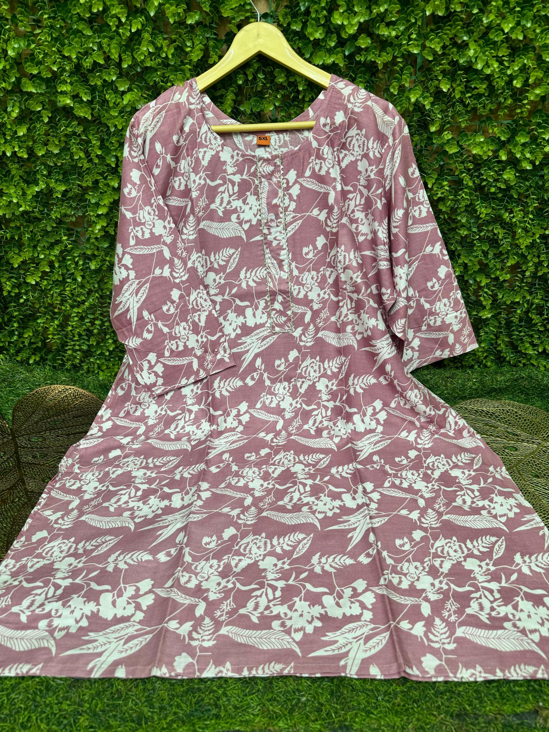 PLUS SIZE SIDE OPEN KURTIS